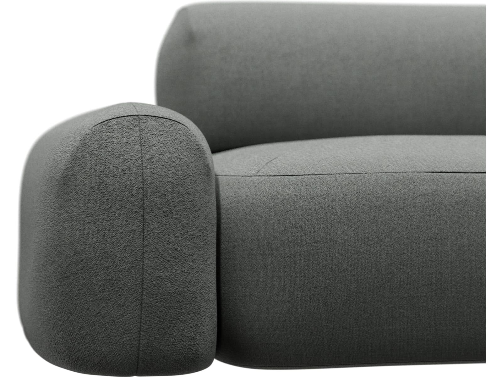 Beckett Tribute Storm Modular Sofa - 2 Seater color Tribute Storm