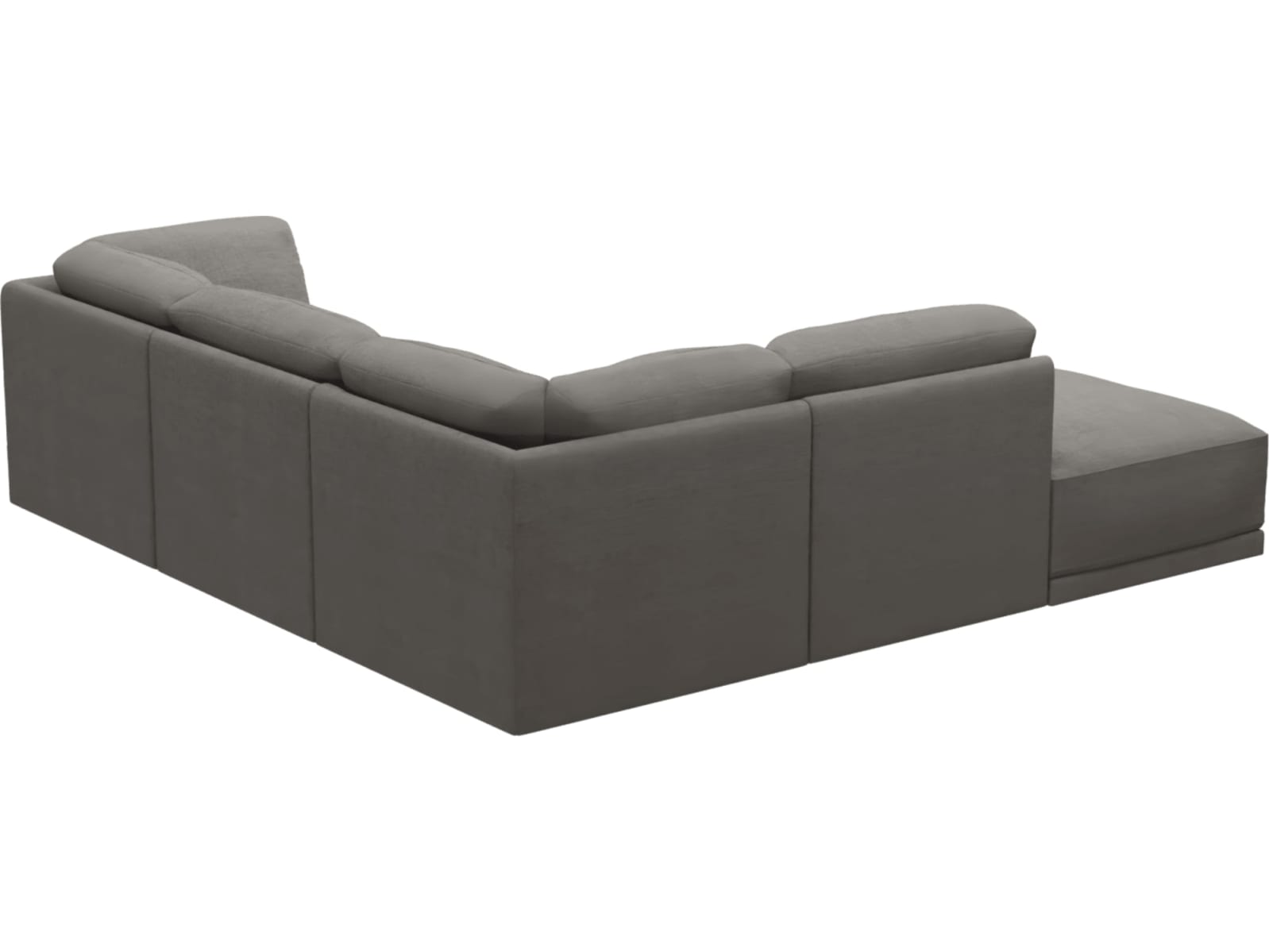 Emily Modular Sofa Isla Soft Grey - 5 Piece color Isla Soft Grey