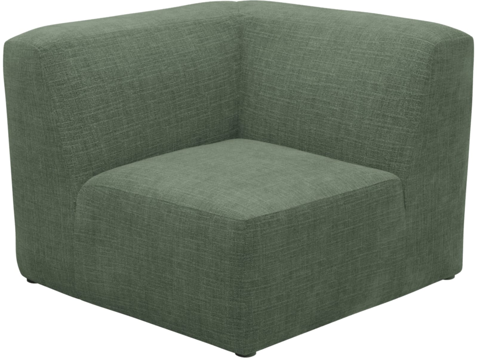 Copenhagen Tribute Dark Jade Square Corner Chair Sofa Module color Tribute Dark Jade
