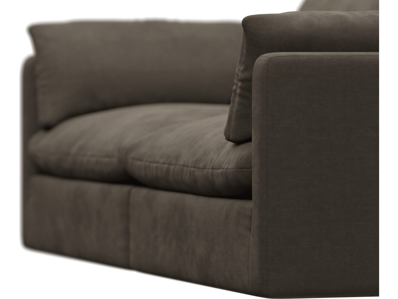 Willow Muse Mink Modular Sofa - 2 Seater color Muse Mink