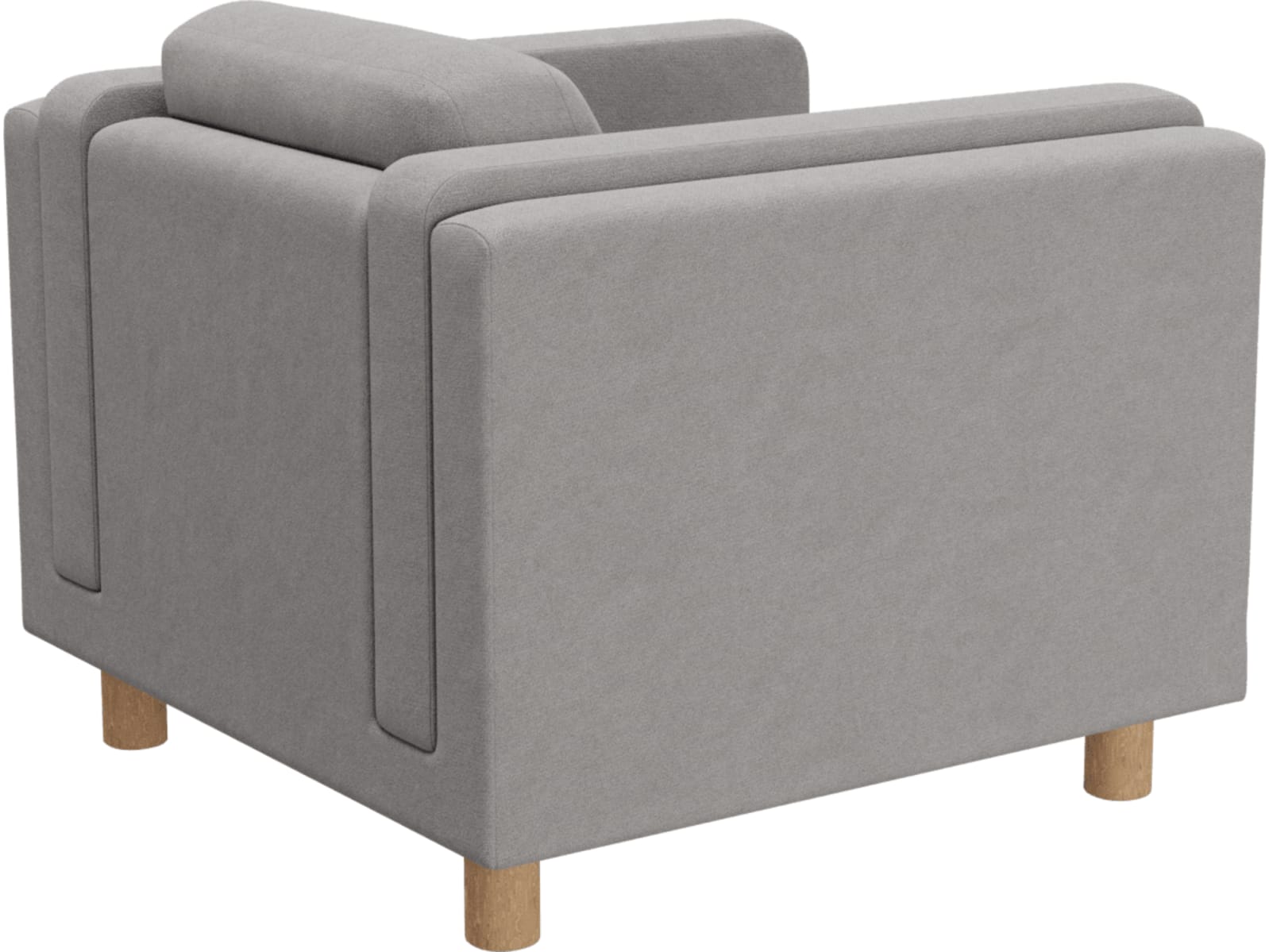 Hayes View Steel Armchair color View Steel