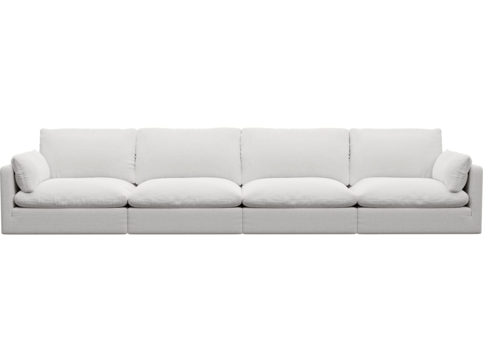 Willow Muse Frost Modular Sofa - 4 Seater color Muse Frost