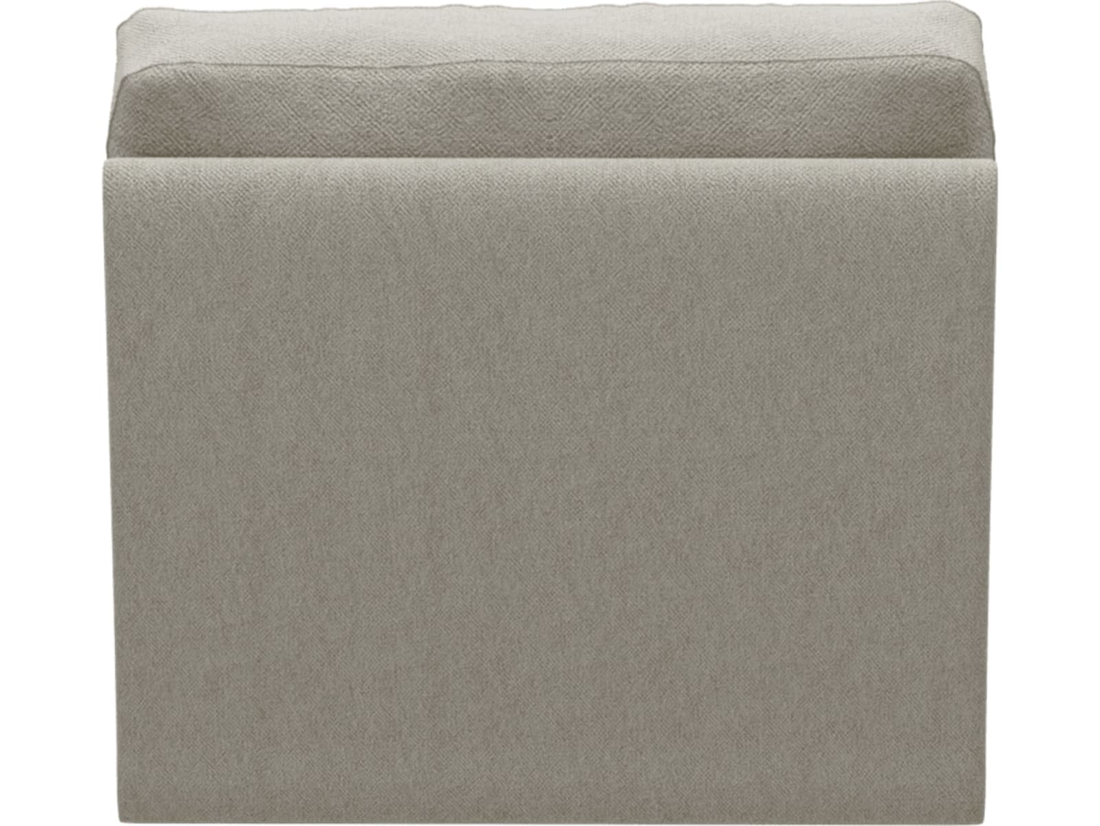 Monica Noa Desert Armless Sofa Chair Module color Noa Desert