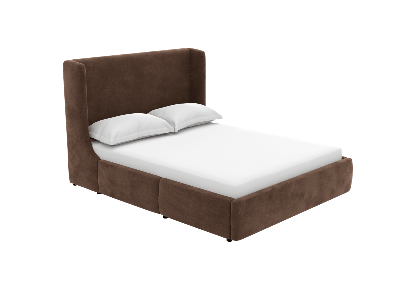 Lucy Drawer Bed Muse Chocolate color Muse Chocolate