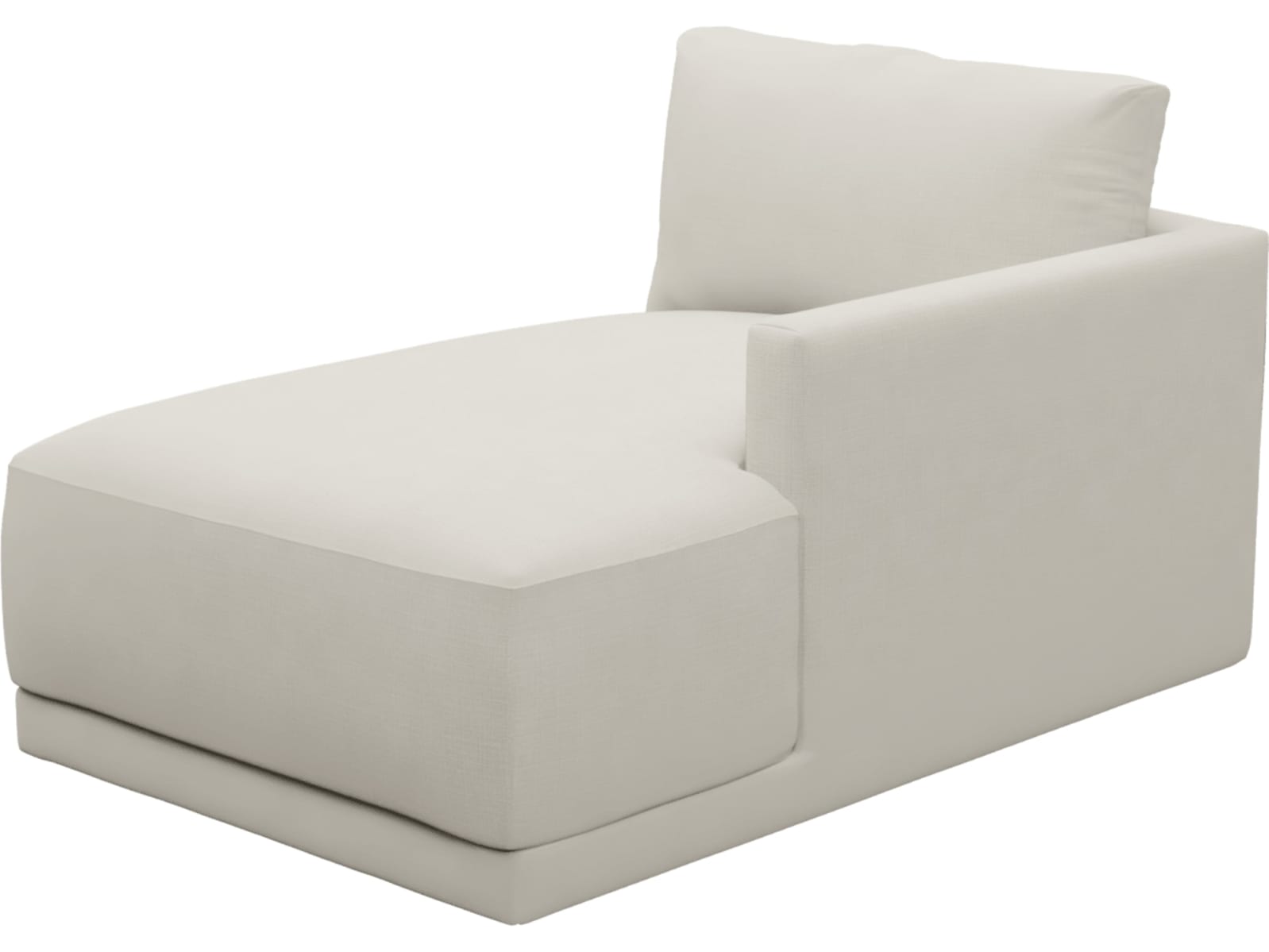 Haven Toorak Pearl Right Arm Facing Chaise Module color Toorak Pearl