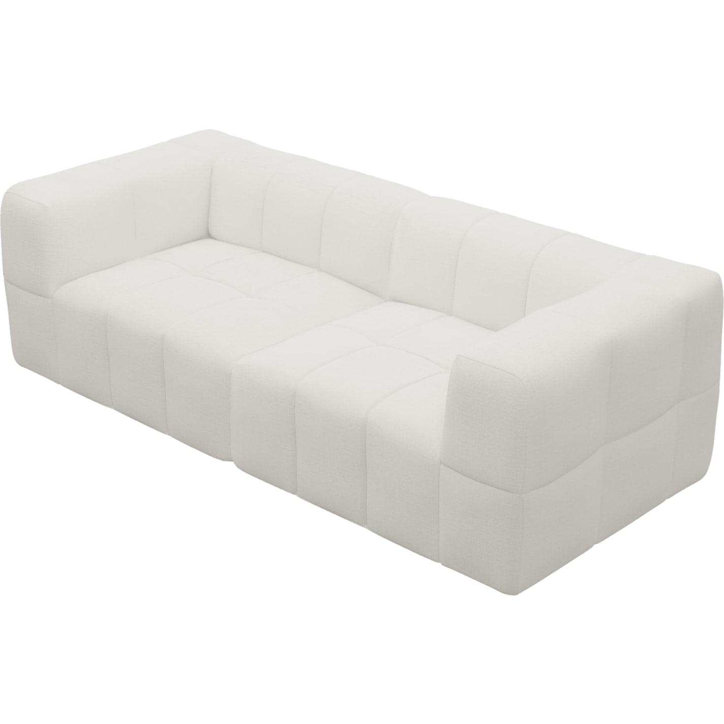 Lucello Tribute Ice Modular Sofa - 2 Piece color Tribute Ice