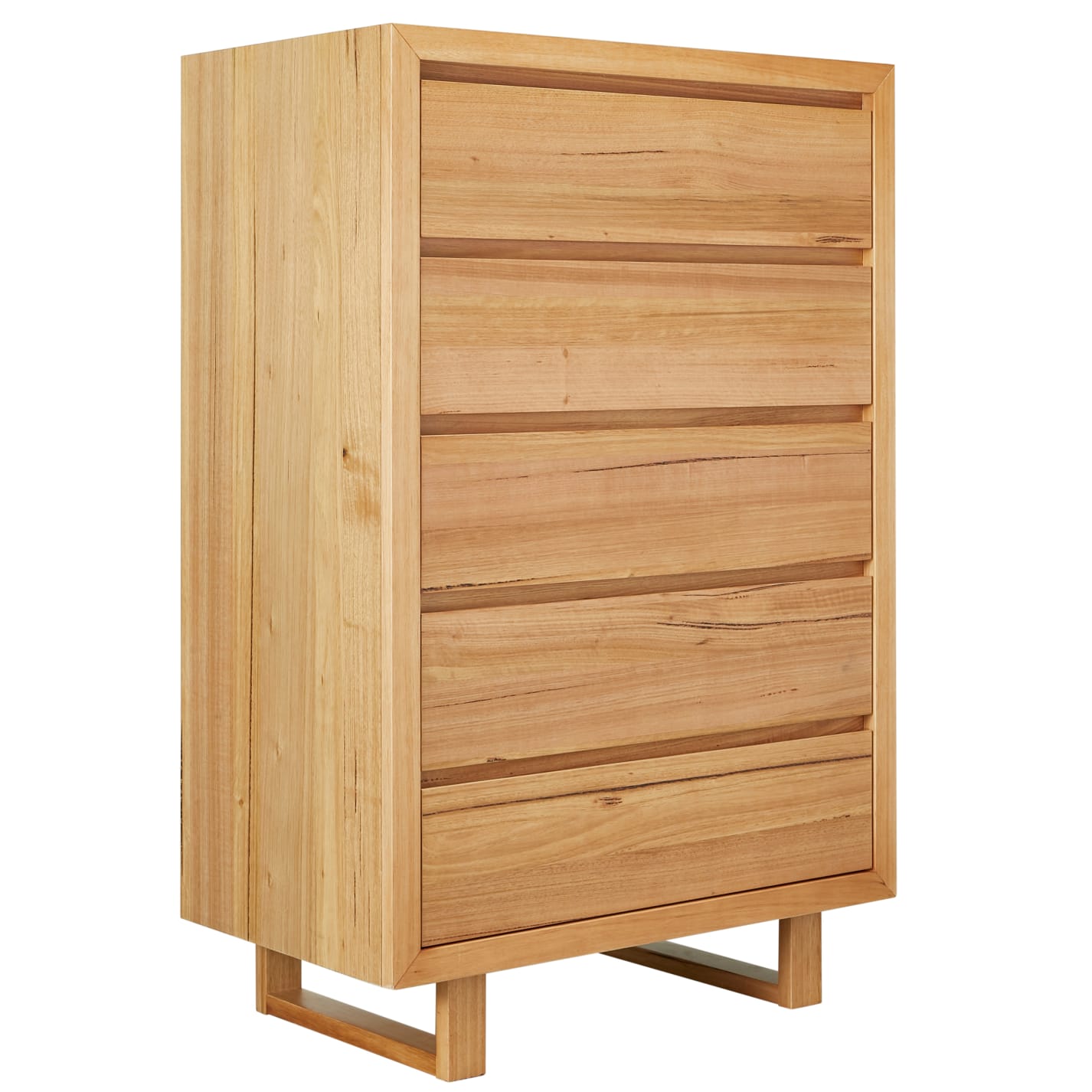 Clemence Tallboy - 5 Drawer color Natural