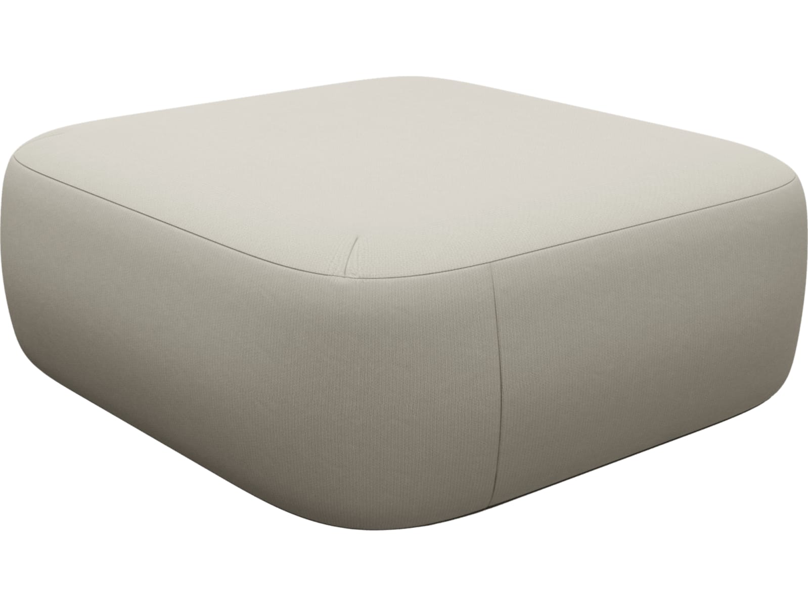 Beckett Plaza Natural Sofa Module Ottoman color Plaza Natural