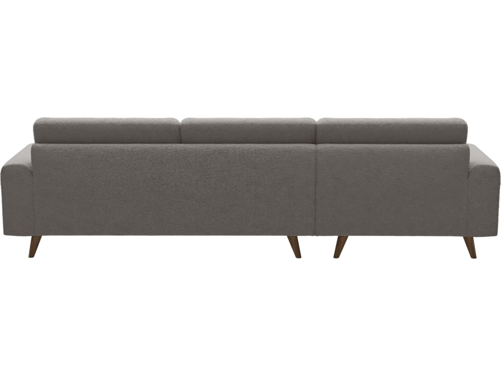 Dane Boucle Pumice Chaise Sofa - 3 Seater color Boucle Pumice