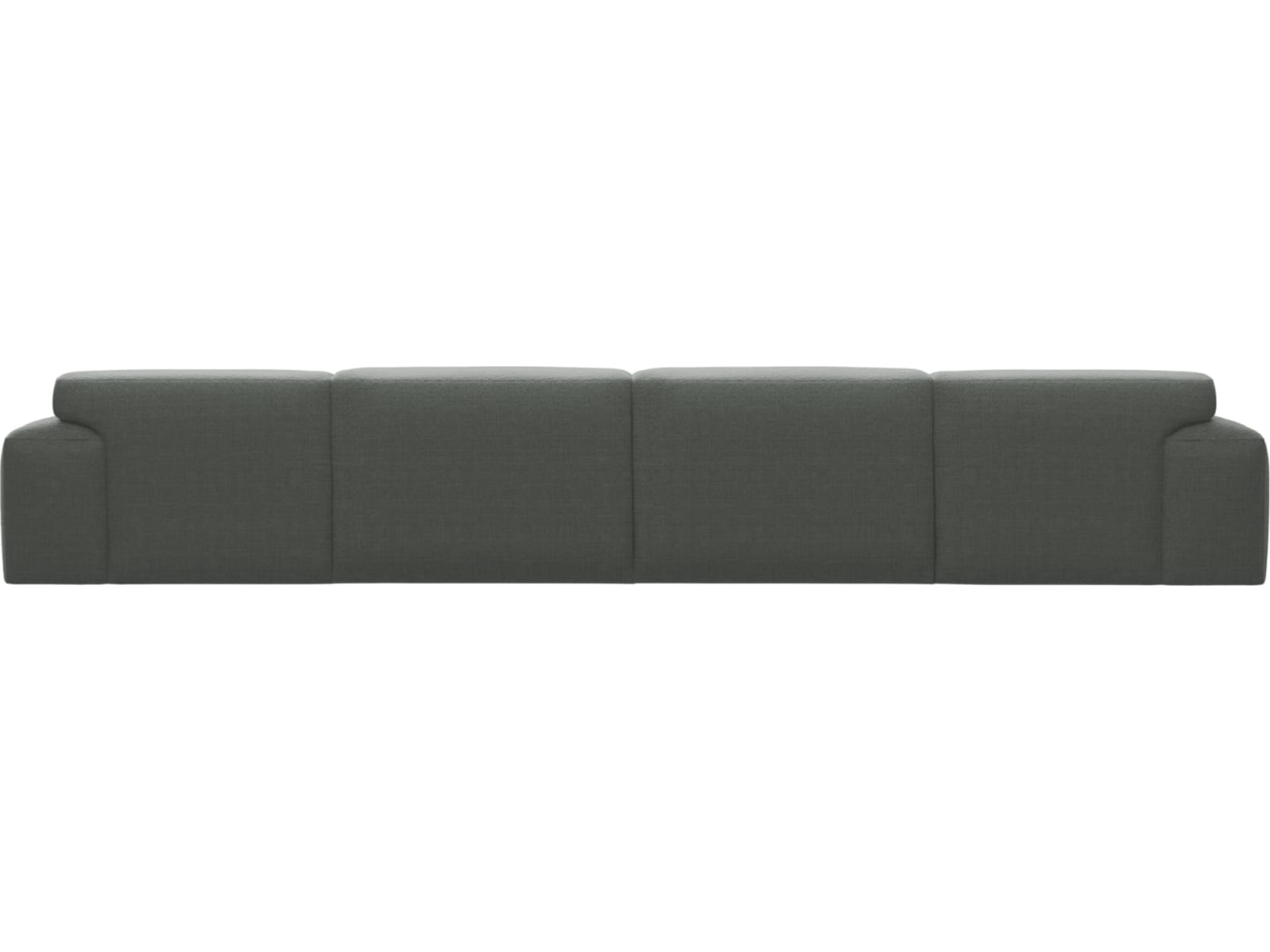 Copenhagen Tribute Storm Chaise Sofa - 4 Seater color Tribute Storm