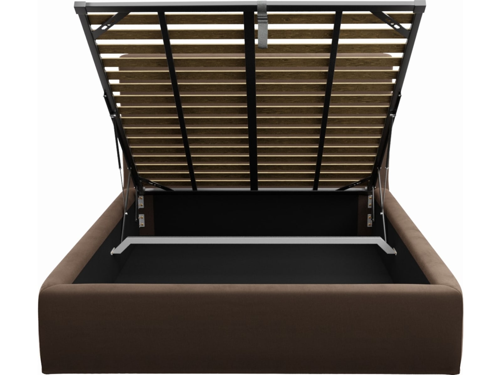 Willow Gas Lift Bed Muse Chocolate color Muse Chocolate
