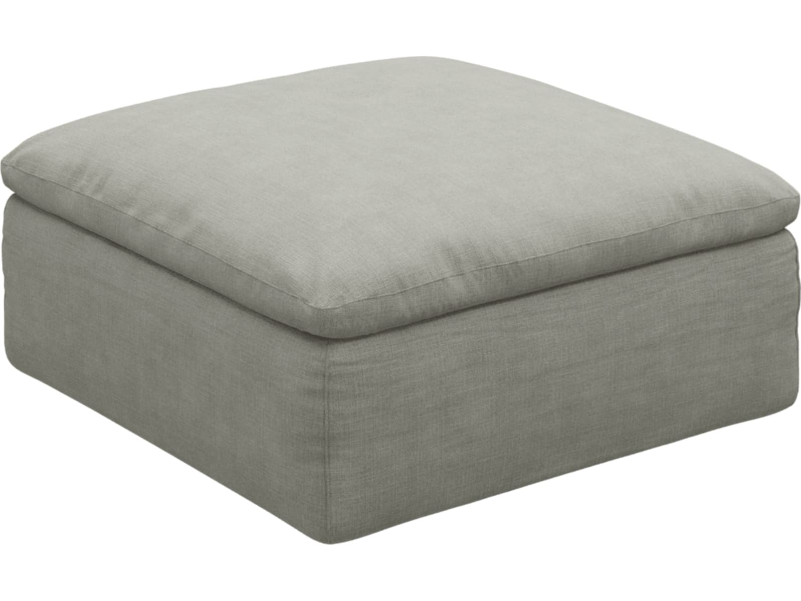 Cloud Deep Toorak Pebble Ottoman color Toorak Pebble