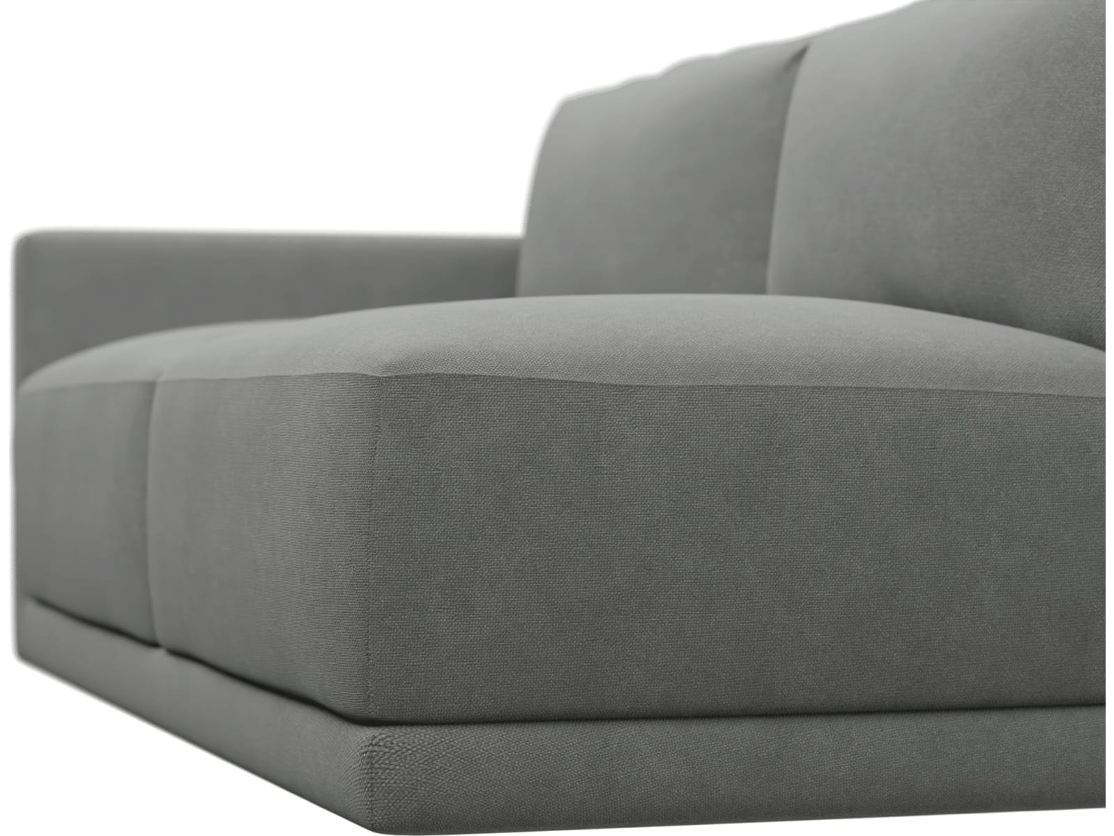 Haven Maya Flint 3 Seater Left Arm Facing Sofa Module color Maya Flint