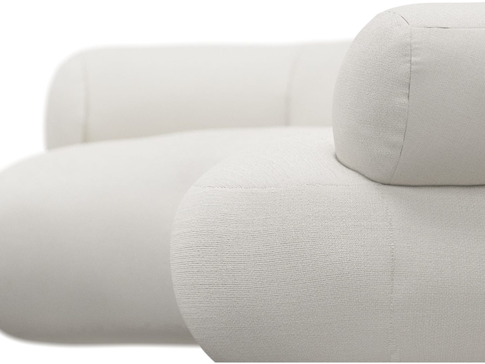 Colette Tribute Ice Sofa - 3 Seater color Tribute Ice