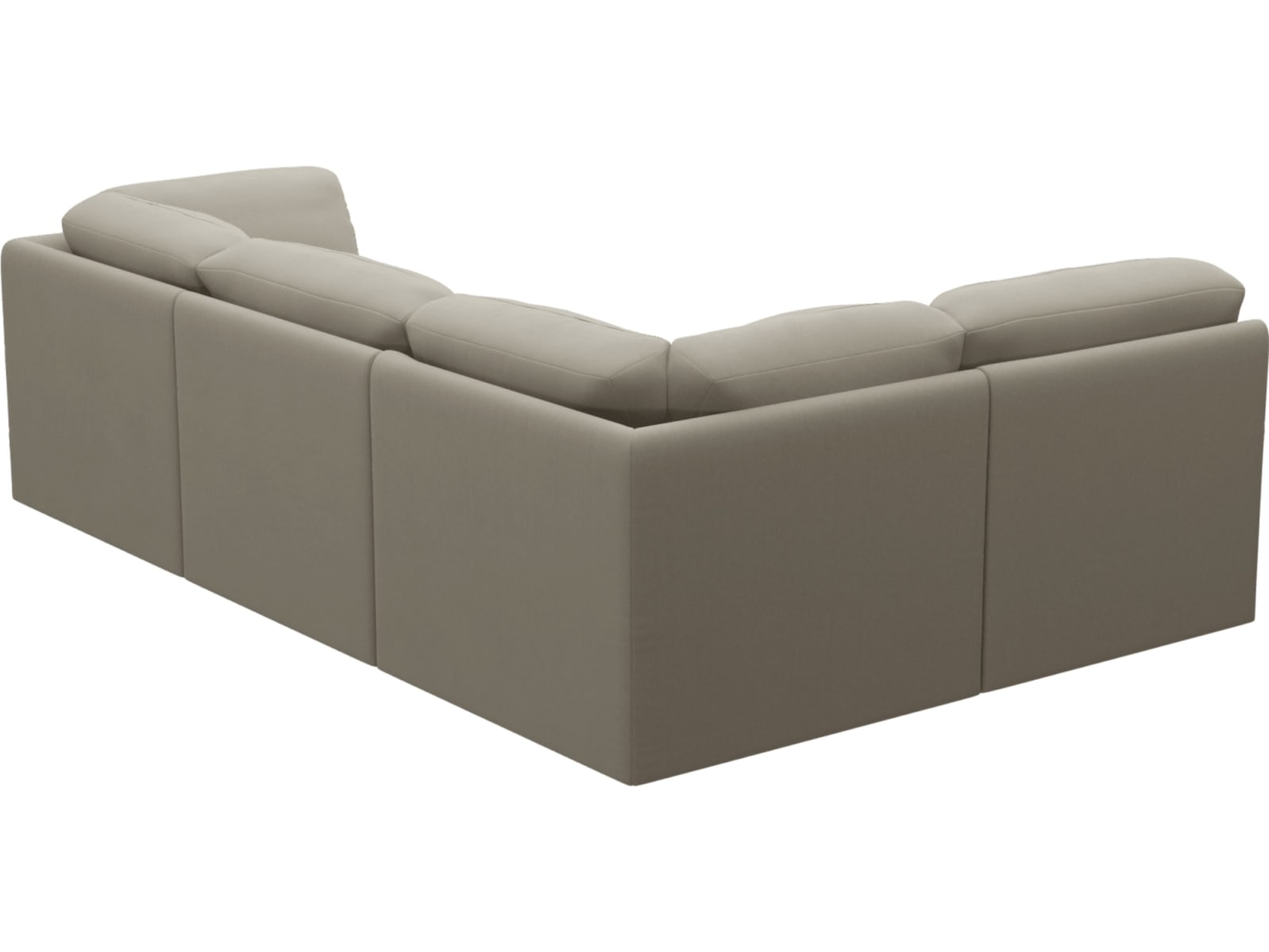 Emily Modular Sofa Plaza Natural - 4 Piece color Plaza Natural