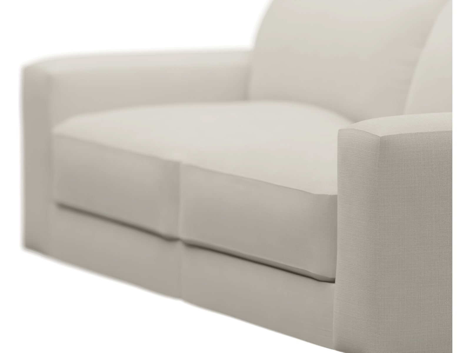 Monica Toorak Pearl Sofa - 2 Seater color Toorak Pearl
