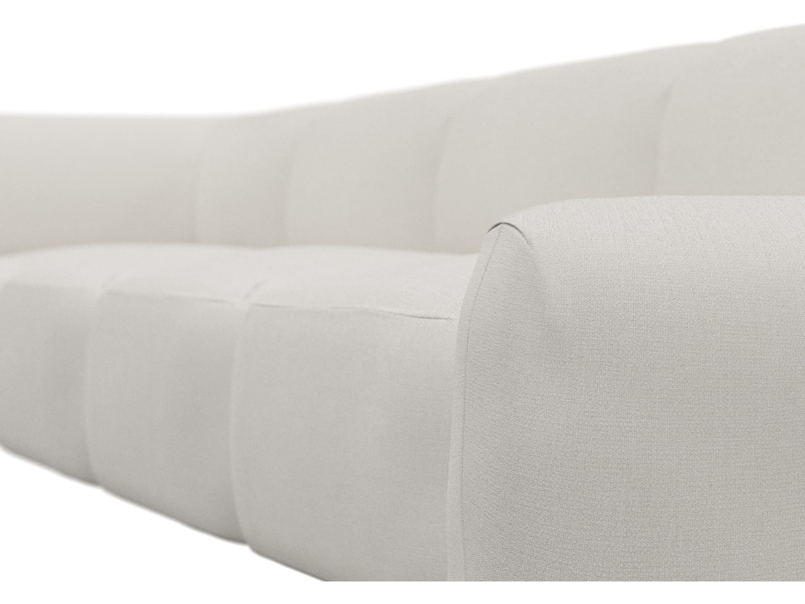 Beckett Tribute Ice Modular Sofa - 7 Piece color Tribute Ice