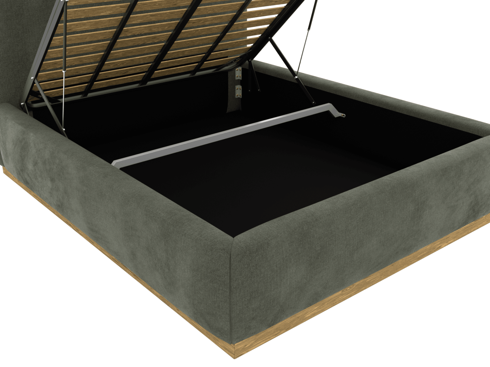 Haven Gas Lift Bed Tribute Dark Jade King color Tribute Dark Jade