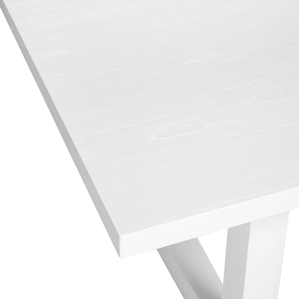 Balmain Dining Table White color White