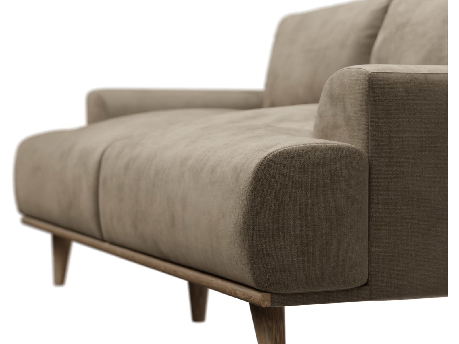 Dane Tribute Walnut Sofa - 2 Seater color Tribute Walnut