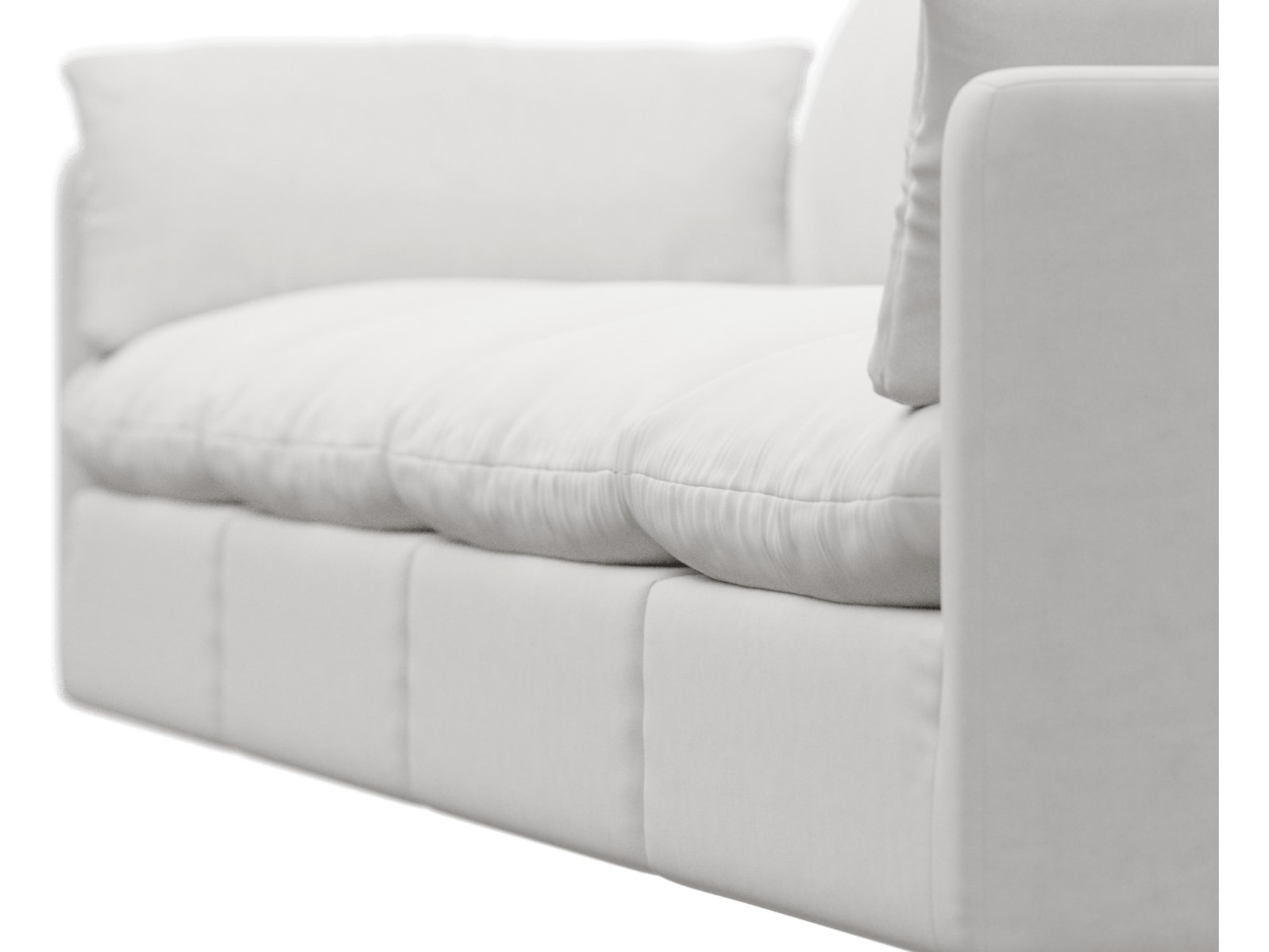 Willow Muse Frost Modular Sofa - 4 Seater color Muse Frost