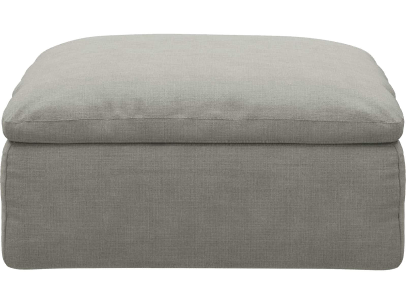 Cloud Deep Toorak Pebble Ottoman color Toorak Pebble