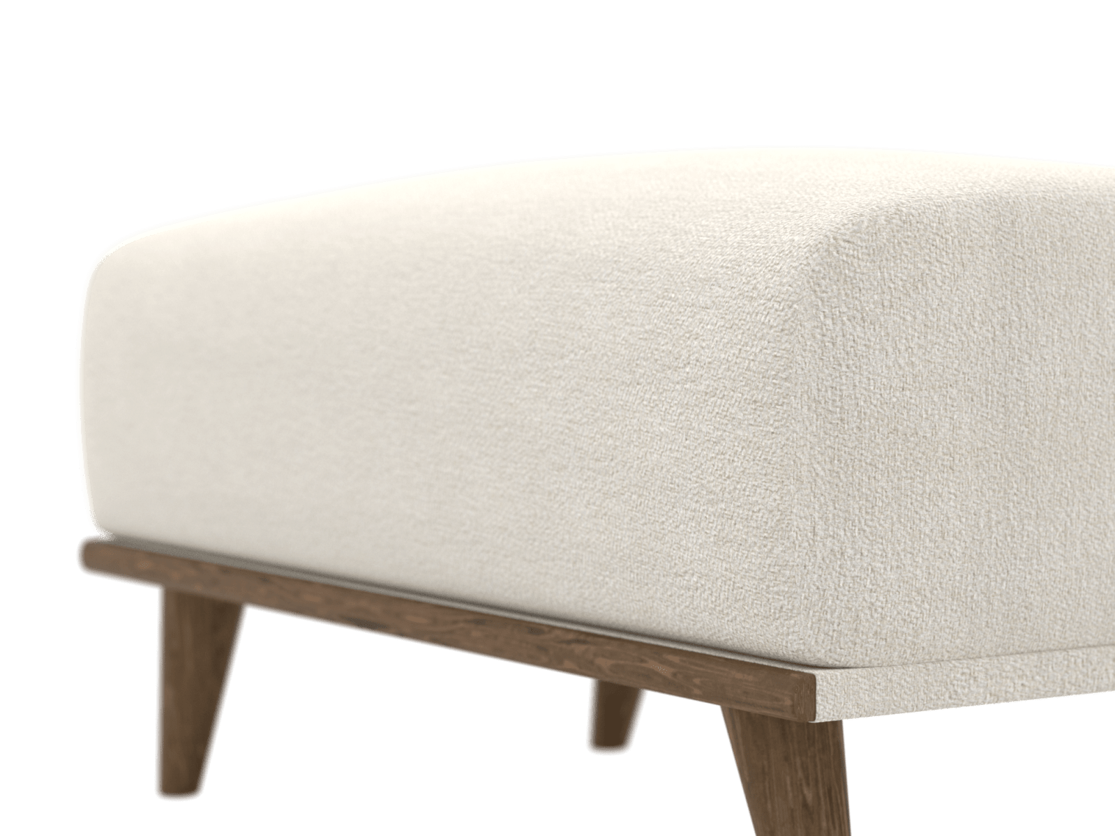 Dane California Ivory Ottoman color California Ivory