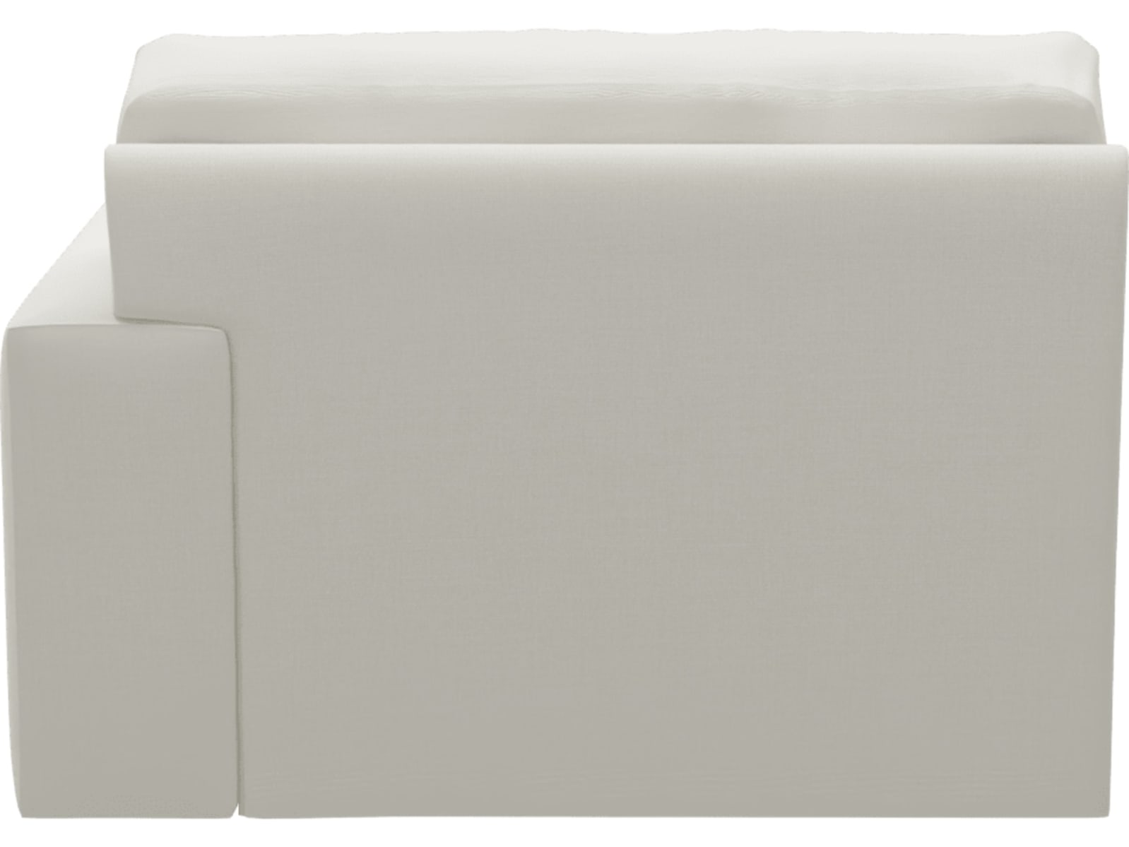 Monica Tribute Shell Right Arm Facing Chaise Module color Tribute Shell