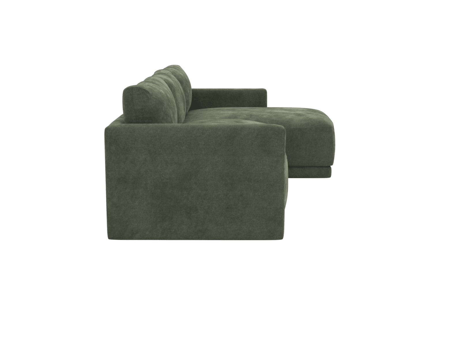 Haven Muse Forest 3 Seater Chaise Sofa color Muse Forest
