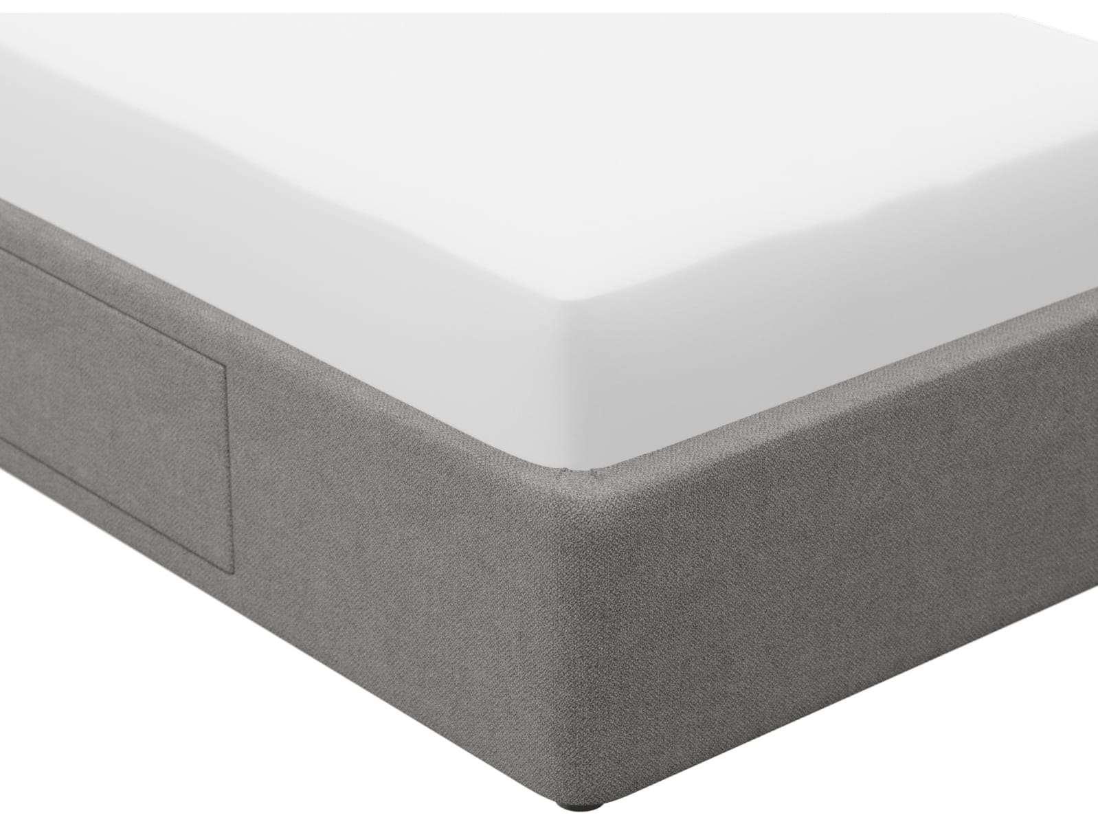 Zenith Kids 1 Storage Drawer Bed Base California Slate color California Slate