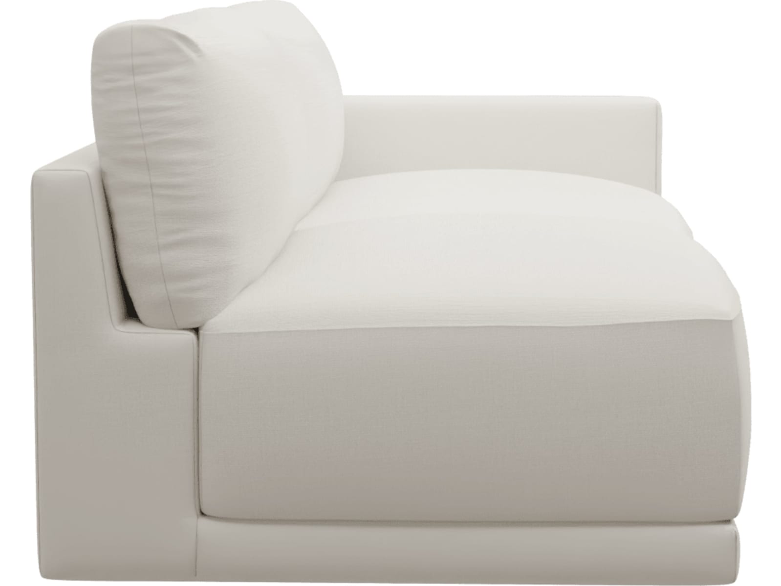 Haven Tribute Ice Right Arm Facing 3 Seater Sofa Module color Tribute Ice