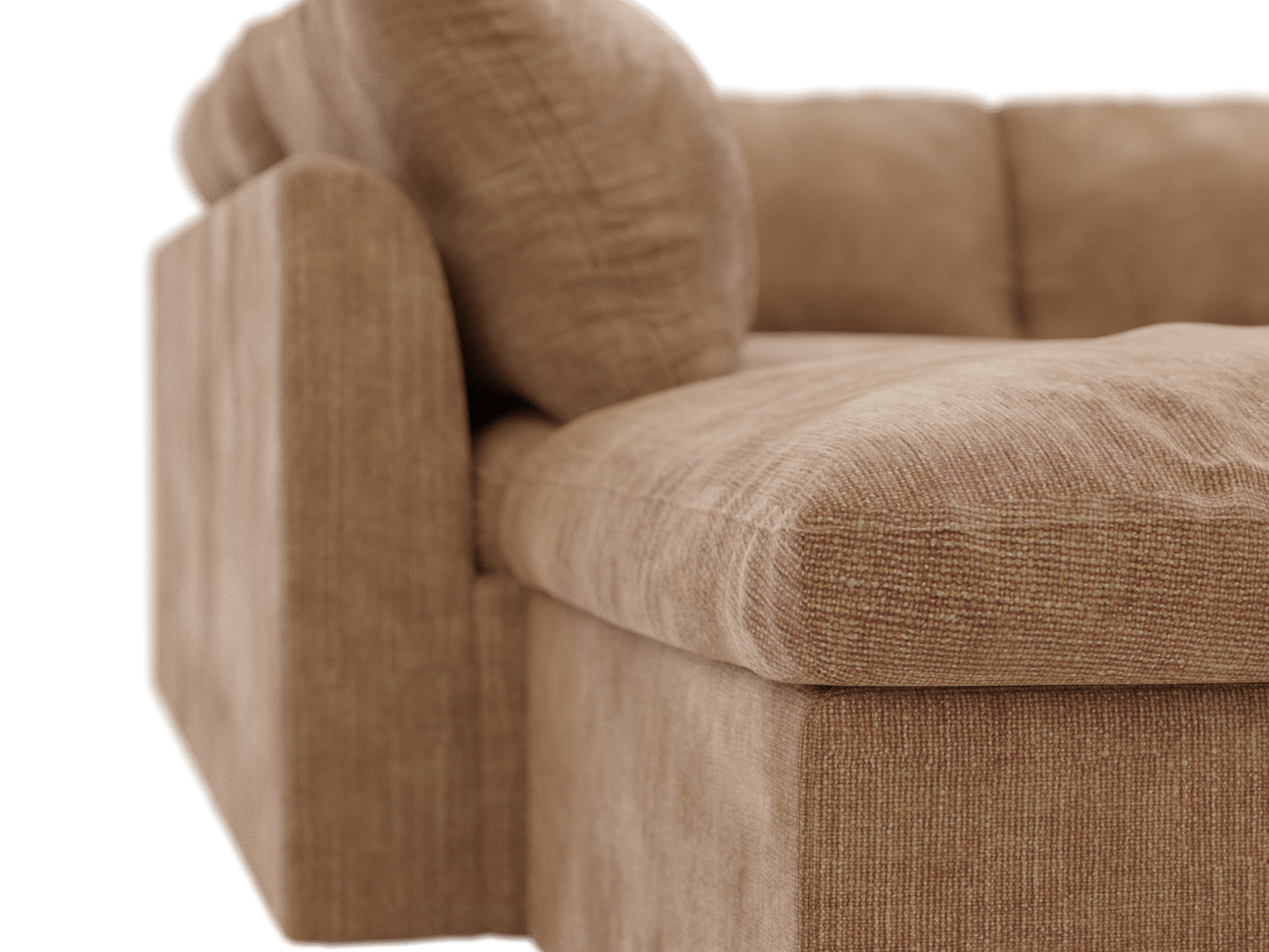 Retreat Tribute Chestnut Modular Sofa - 6 Seater LAF Terminal color Tribute Chestnut