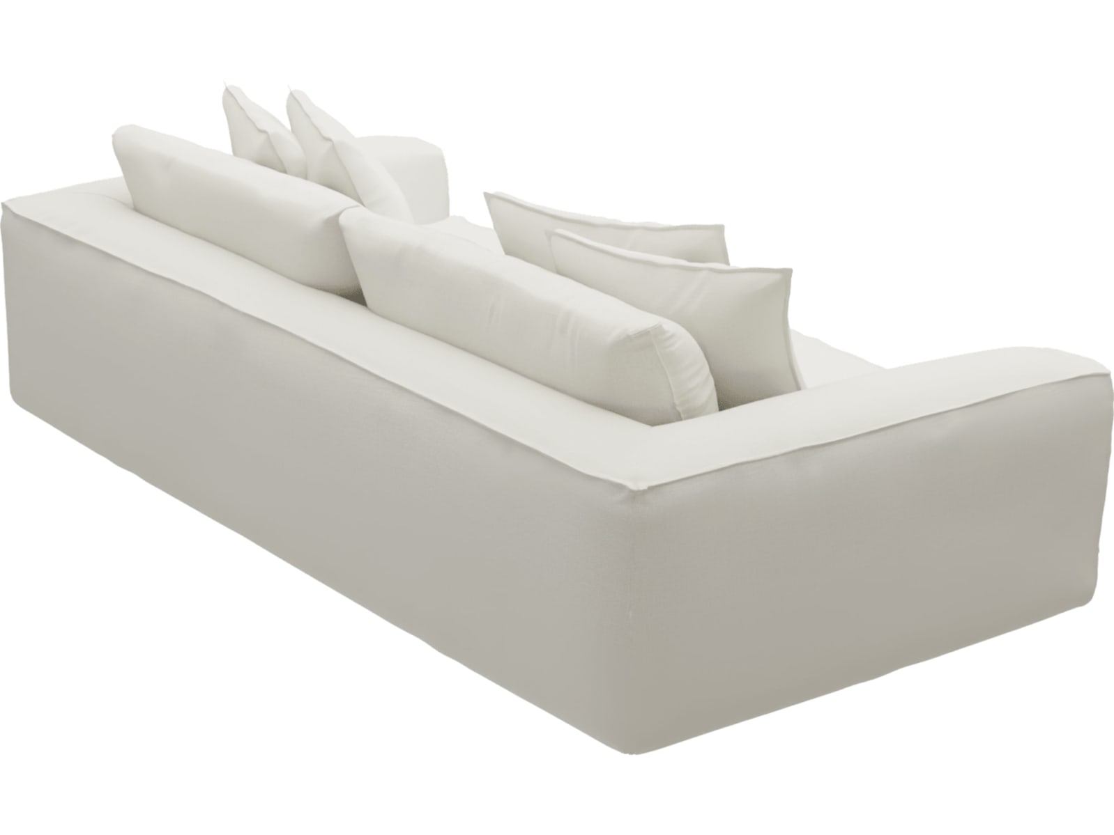Tully Tribute Shell Sofa - 3.5 Seater color Tribute Shell