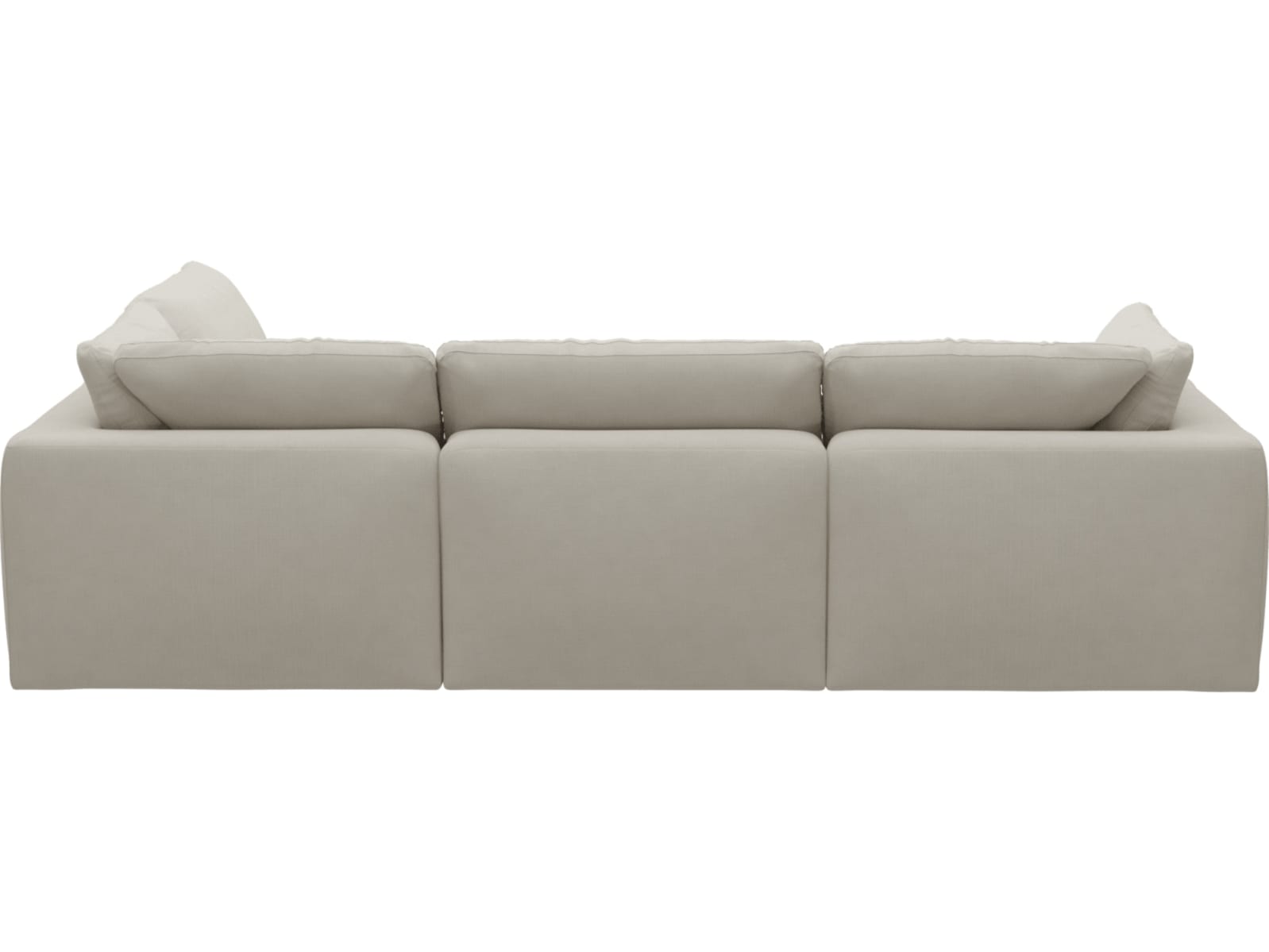 Cloud Deep Toorak Pearl Modular Sofa - 4 Piece color Toorak Pearl