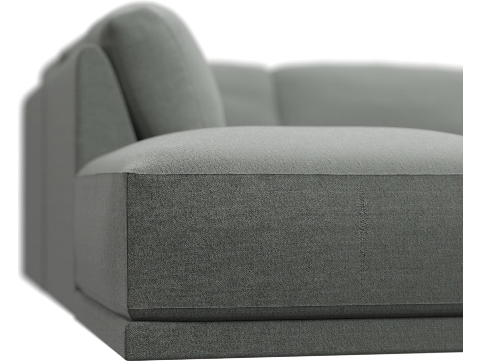 Emily Modular Sofa Tribute Storm - 6 Piece color Tribute Storm