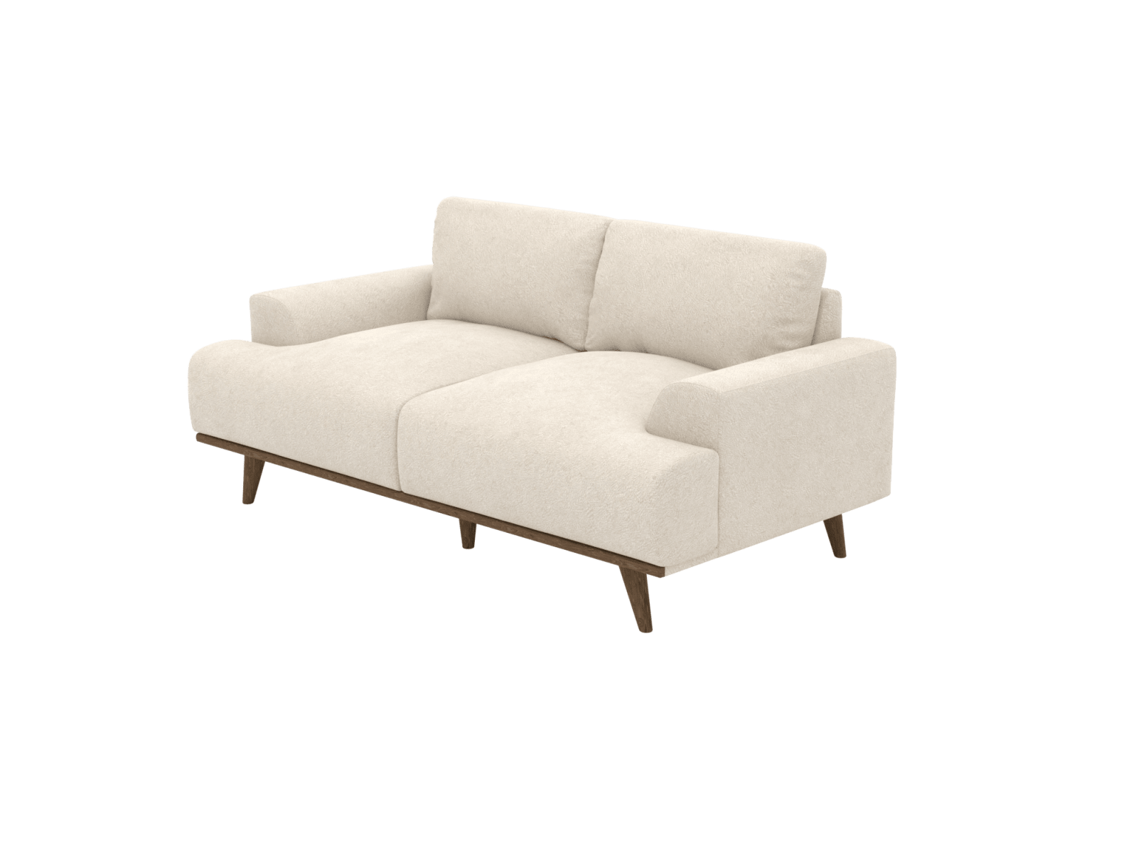 Dane Muse Flax Sofa - 2 Seater color Muse Flax