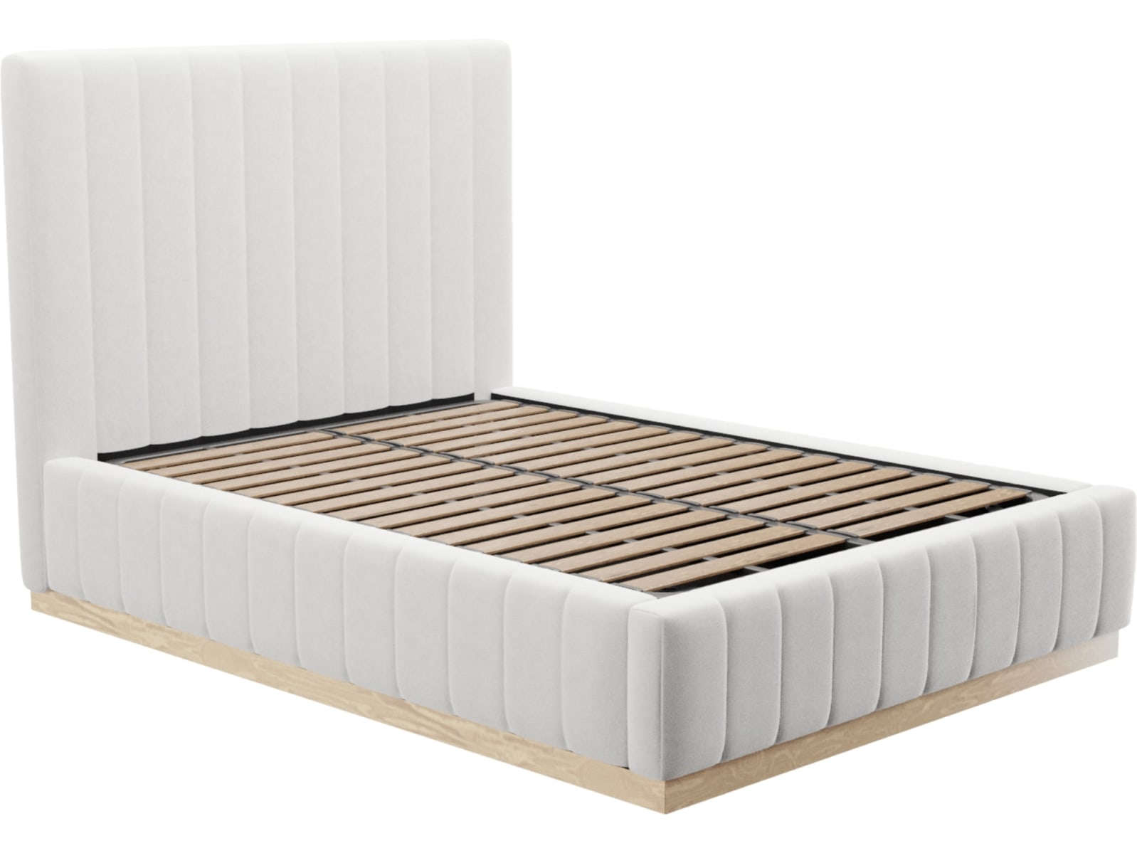 Brentwood Gas Lift Bed Muse Frost color Muse Frost