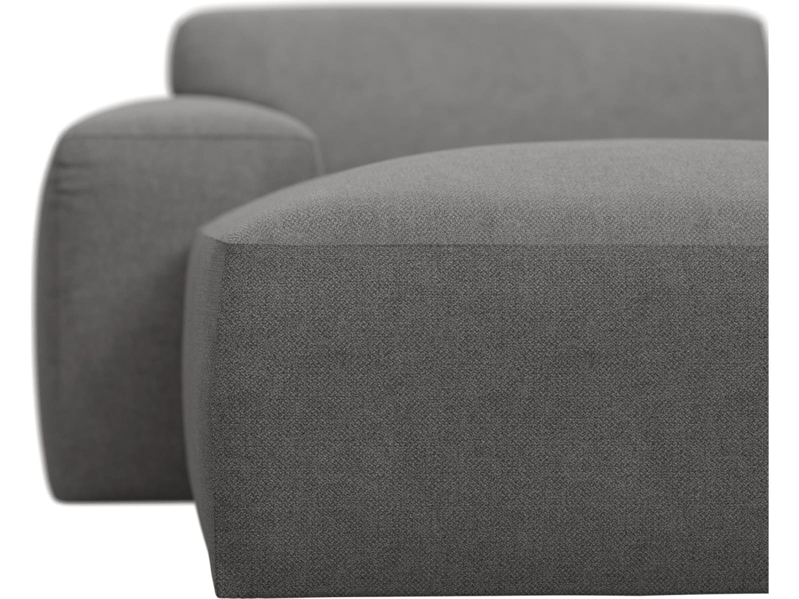 Copenhagen California Slate Left Arm Facing Chaise Module color California Slate