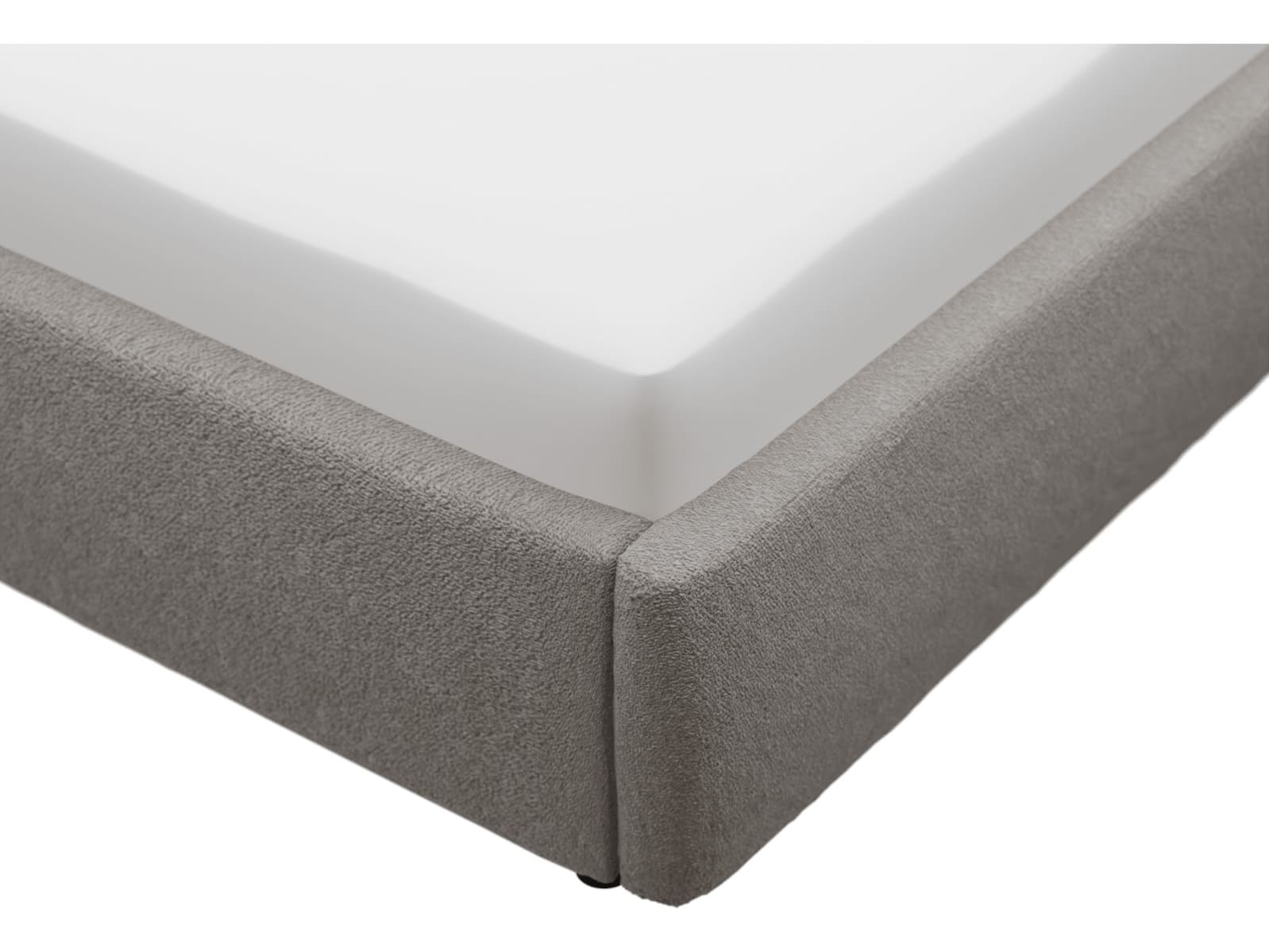 Lucy Drawer Bed Boucle Pumice color Boucle Pumice