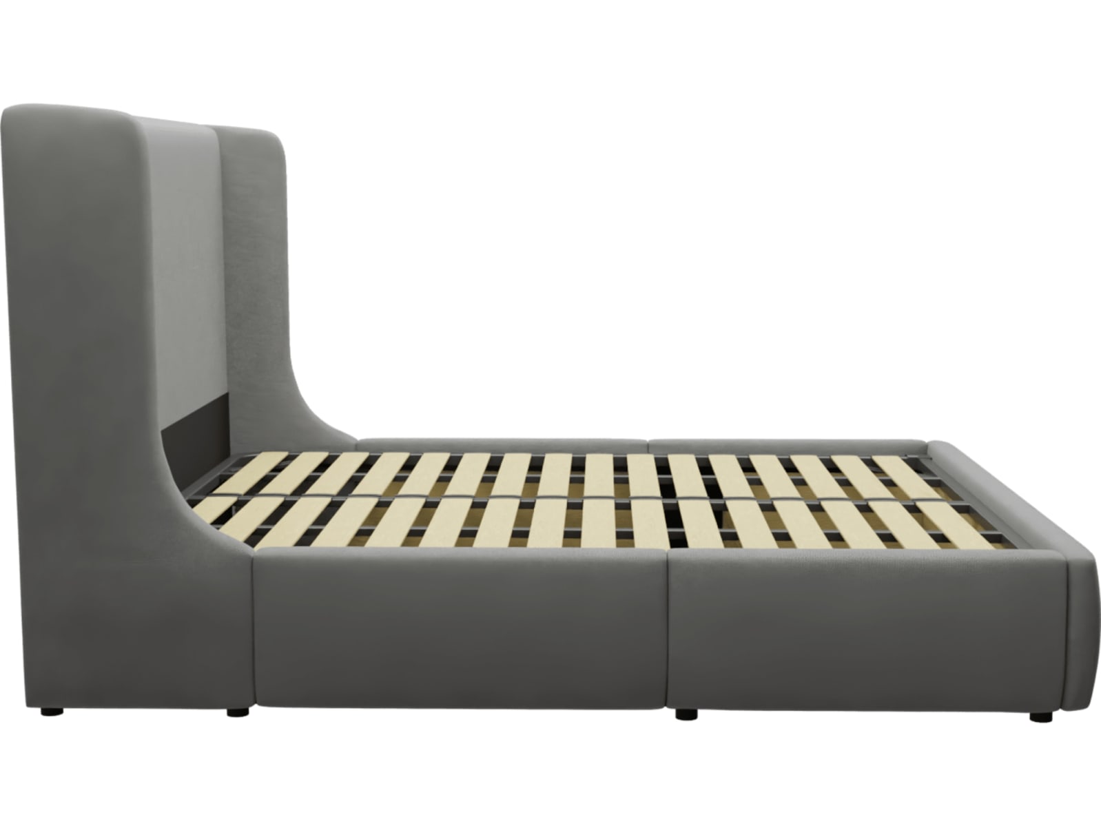 Lucy Drawer Bed Maya Flint color Maya Flint