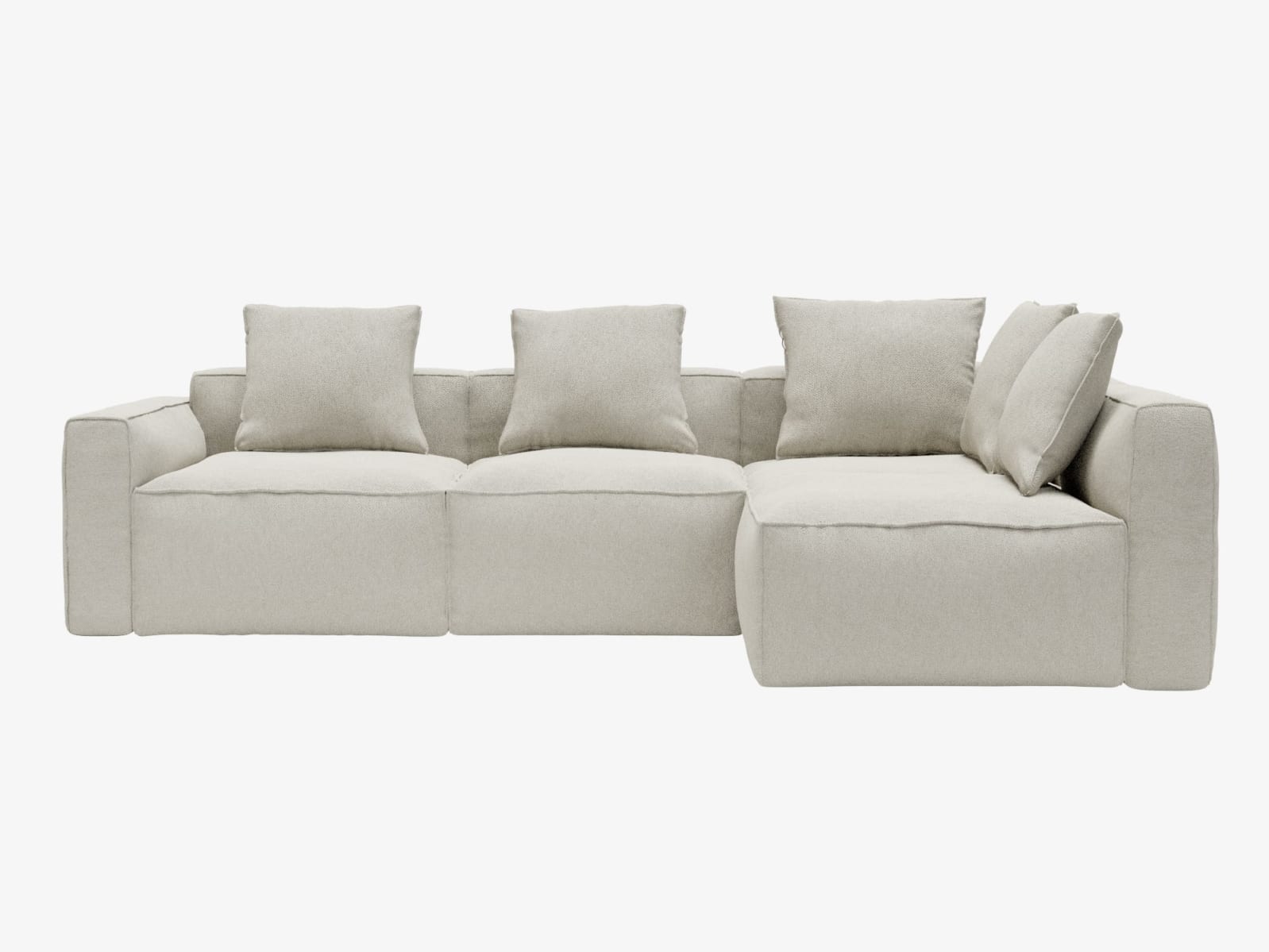 Riley Apt Noa Desert Corner Sofa - 4 Seater RAF Terminal color Noa Desert