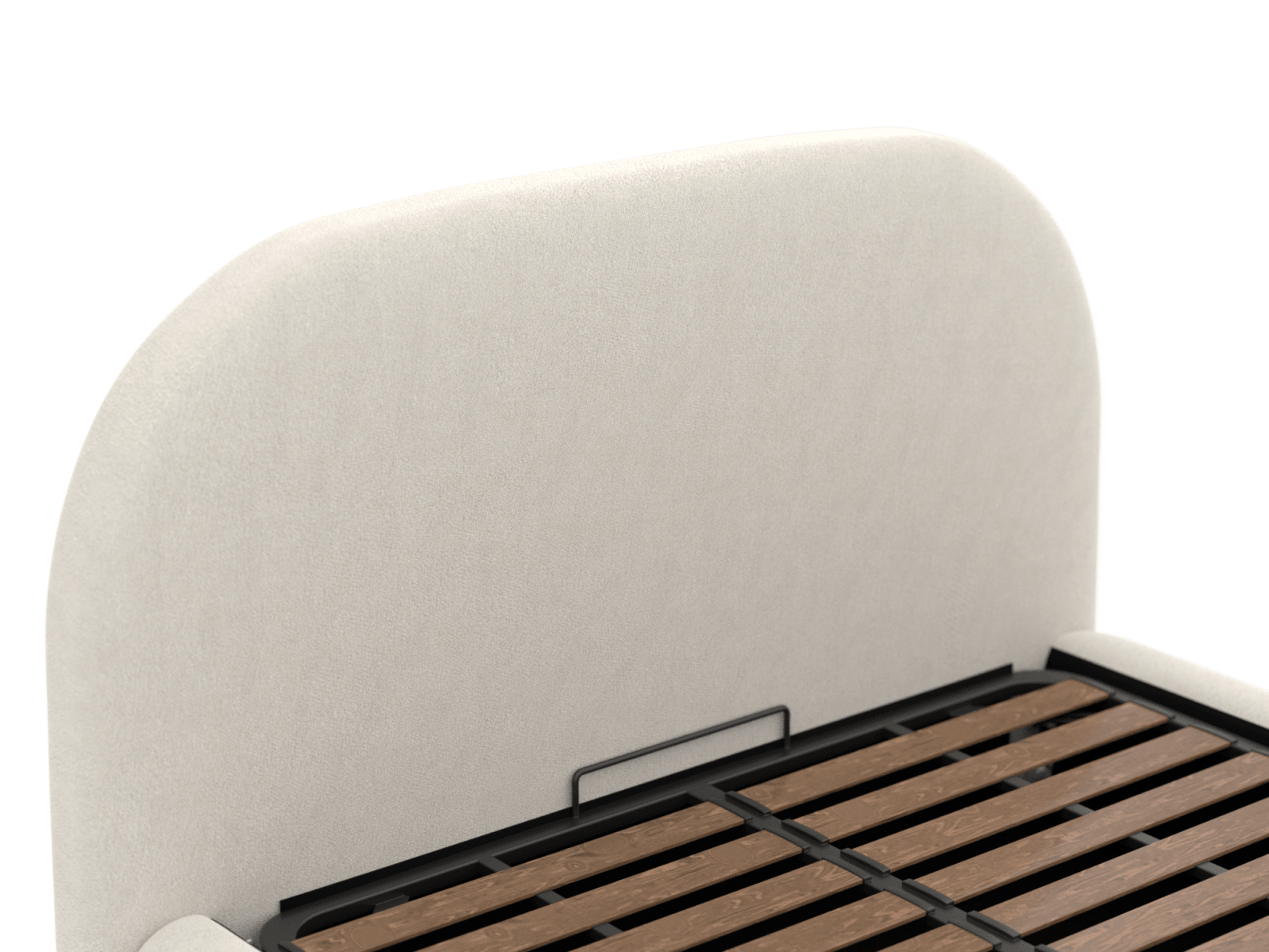 Capri Gas Lift Bed California Ivory color California Ivory