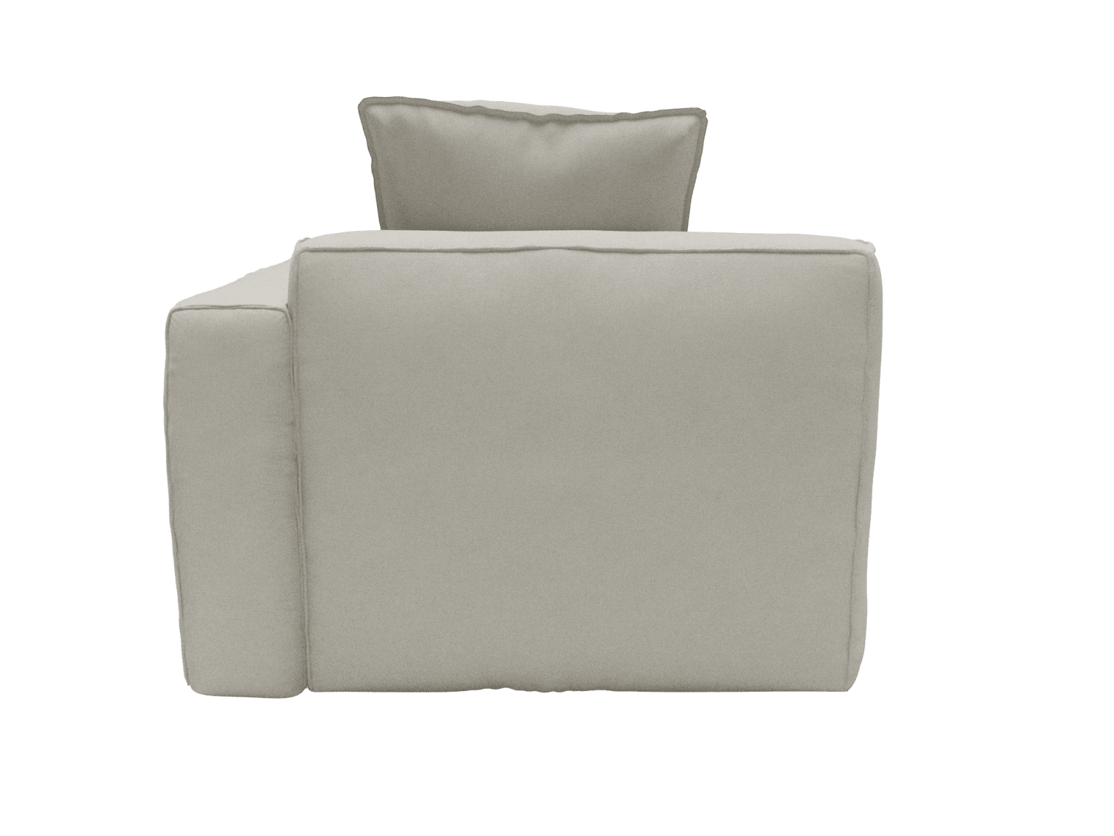 Riley Apt California Ivory Chaise Right Arm Facing Sofa Module color California Ivory