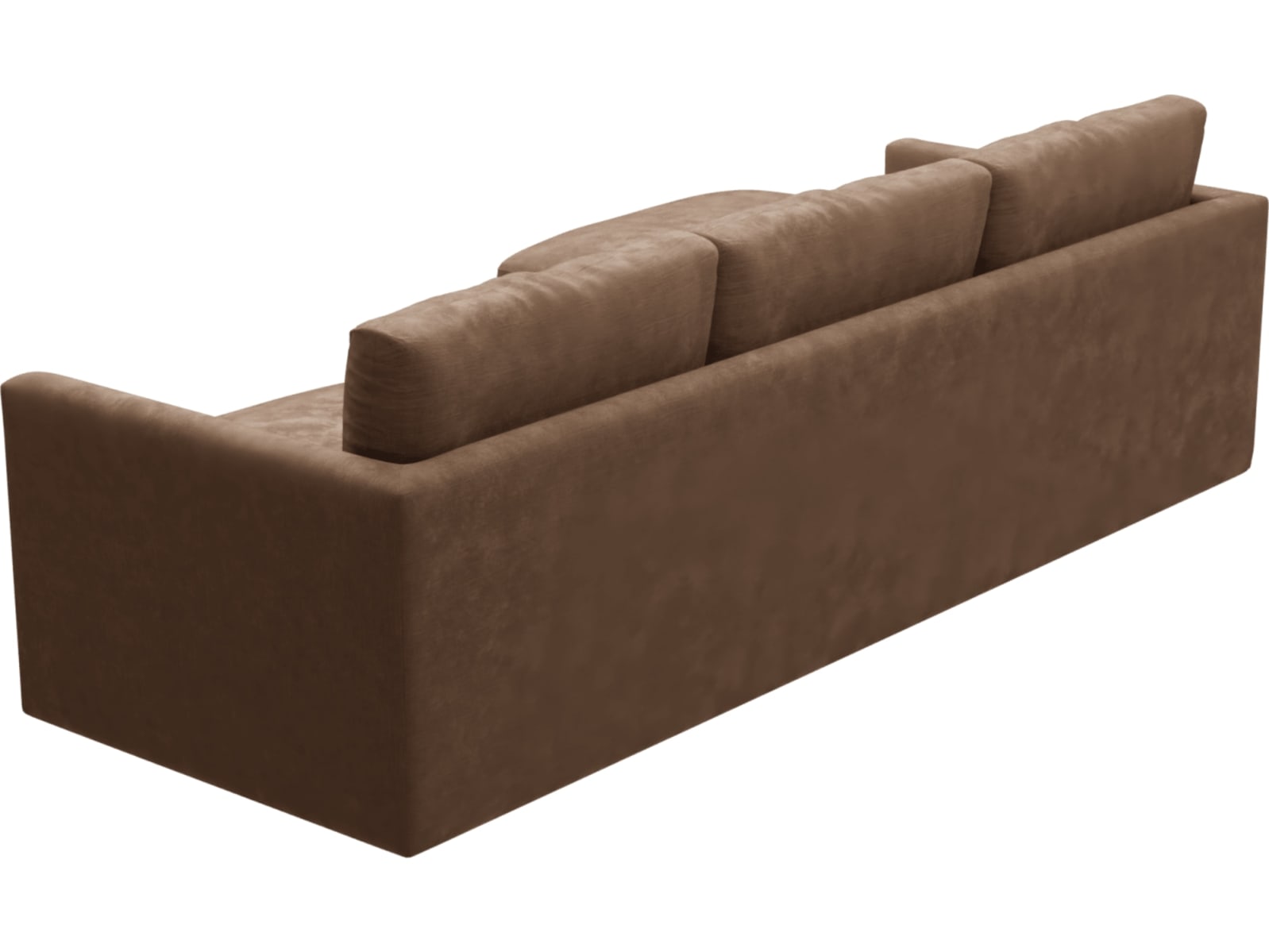Haven Tribute Chestnut Chaise Sofa - 3 Seater color Tribute Chestnut