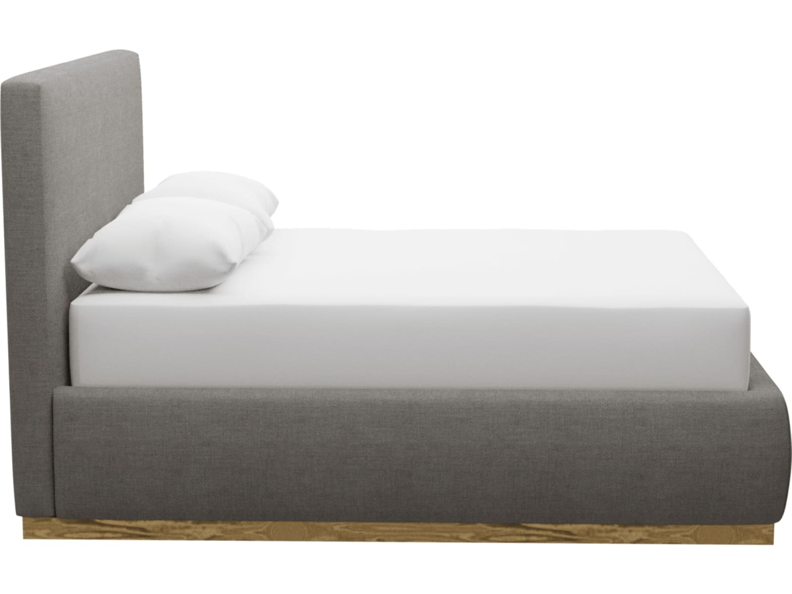 Haven Gas Lift Bed Isla Soft Grey color Isla Soft Grey