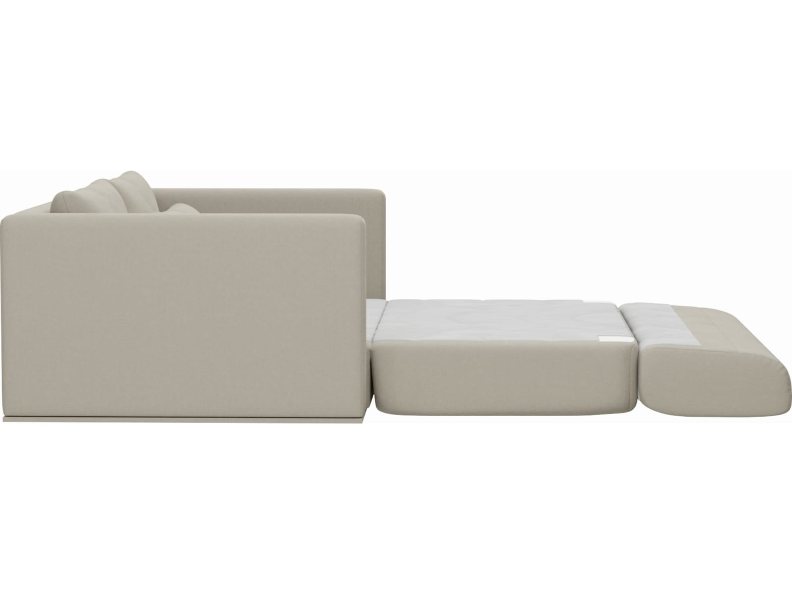 Porter Plaza Natural 2-Seater Sofa Bed color Plaza Natural