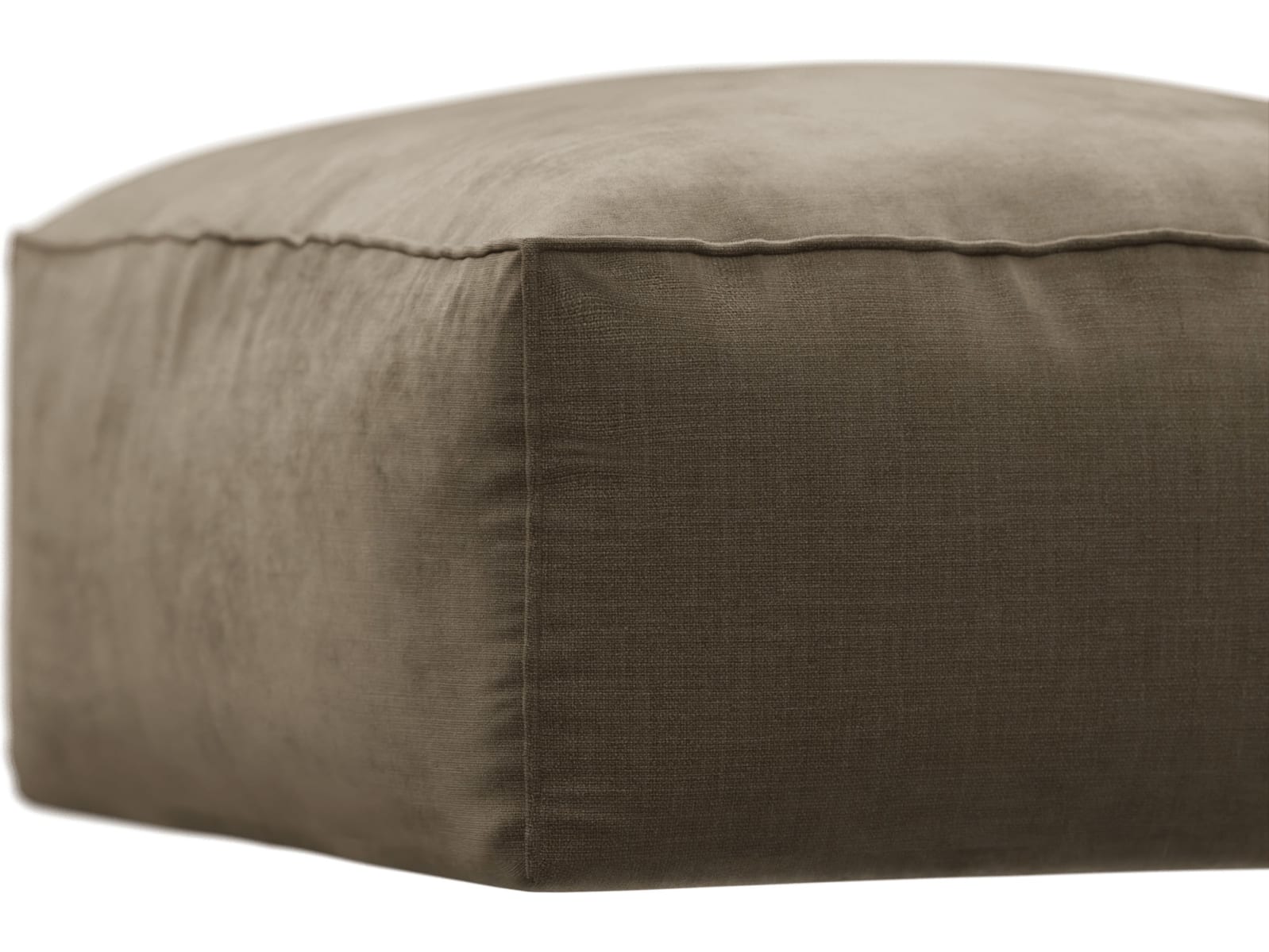 Riley Tribute Walnut Modular Small Ottoman color Tribute Walnut