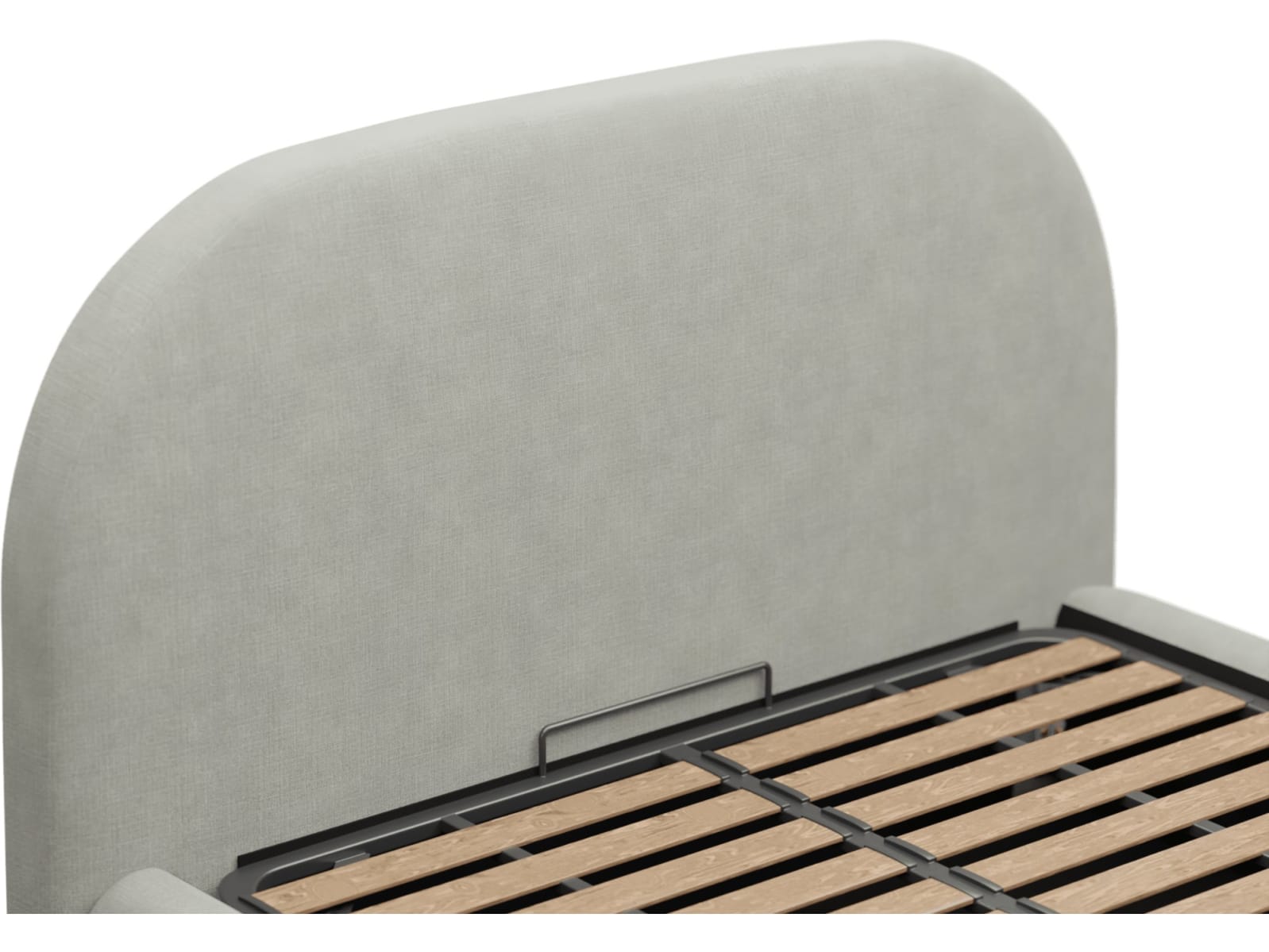 Capri Gas Lift Bed Toorak Pebble color Toorak Pebble