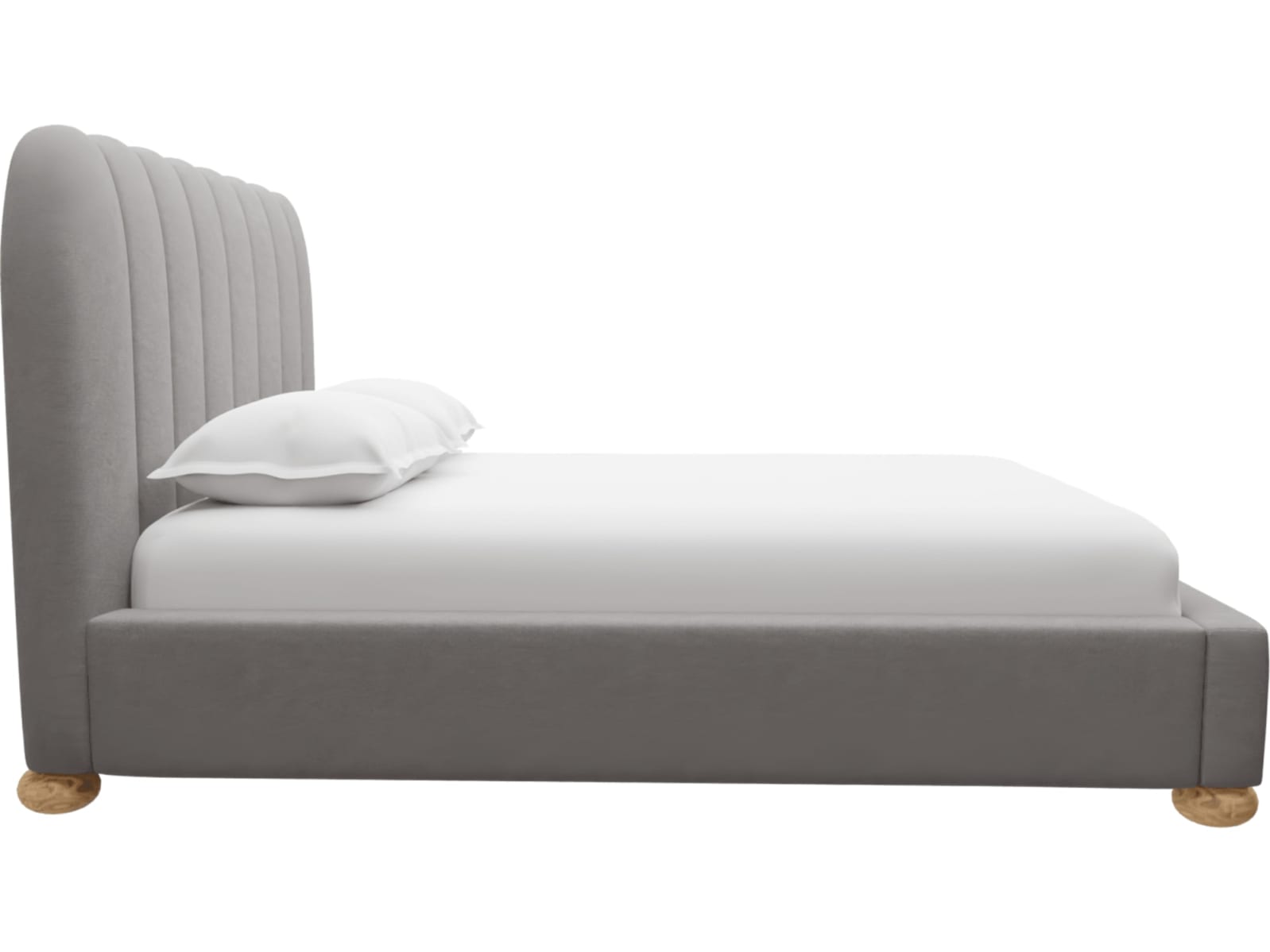 Maeve Bed View Steel color View Steel