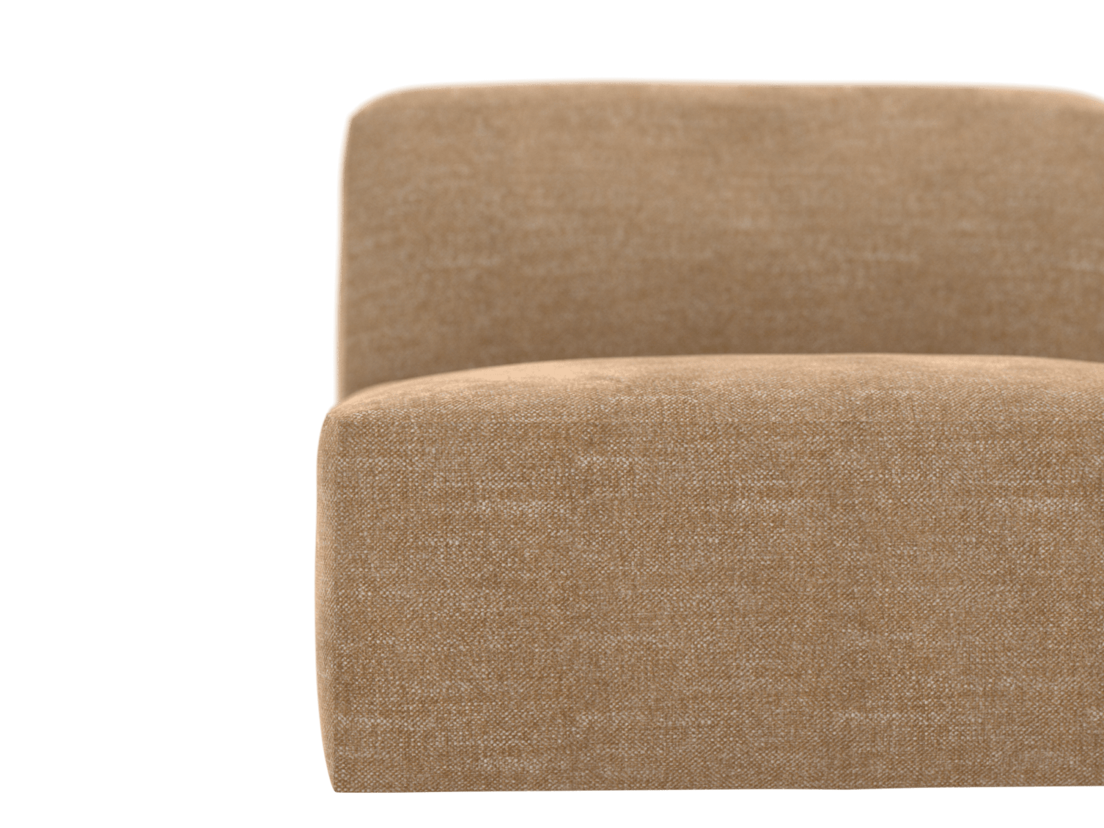 Copenhagen Avon Honey Armless Chair Sofa Module color Avon Honey